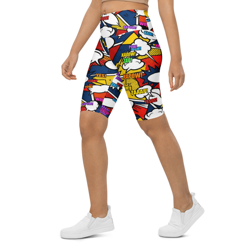Bike Shorts left front view | GearBunch