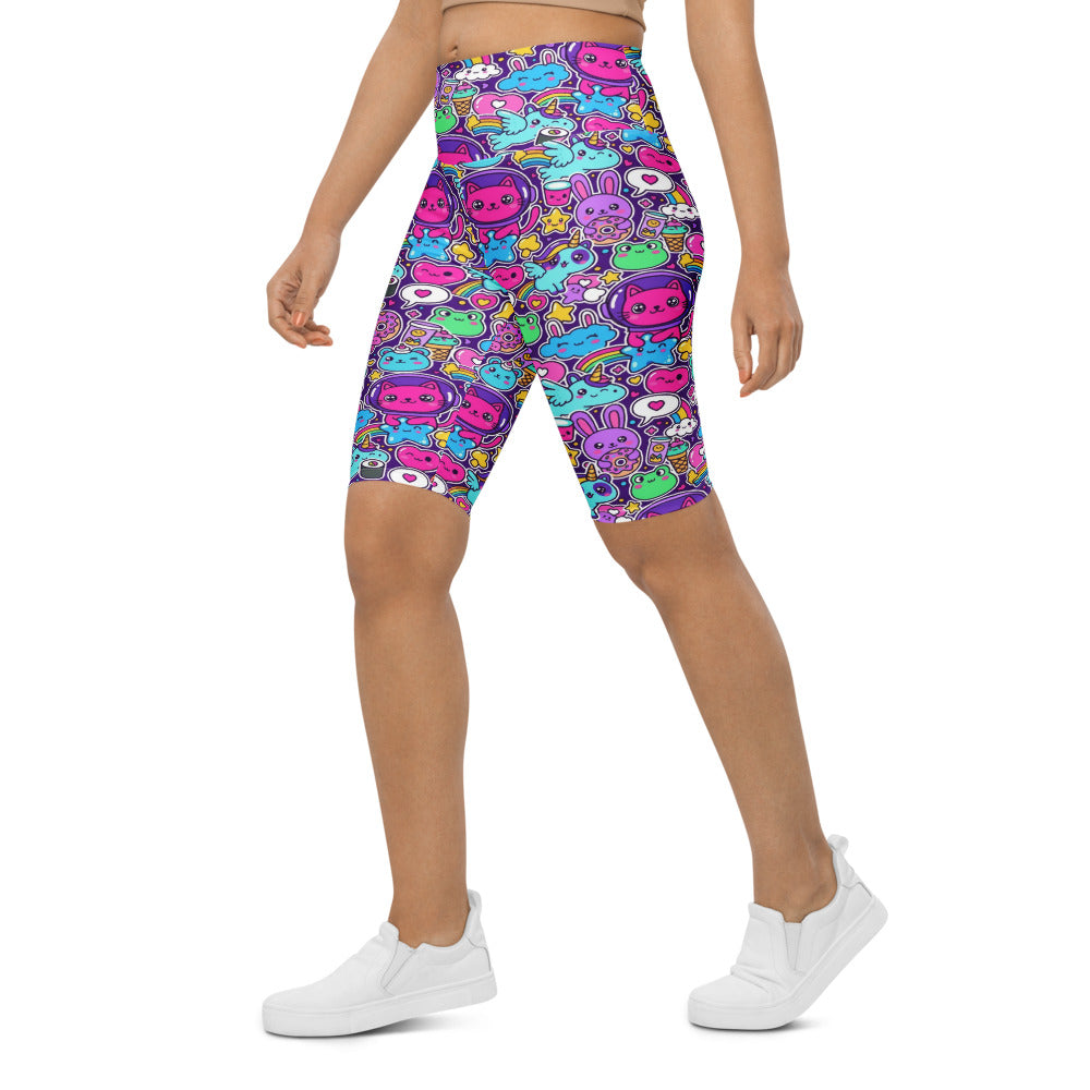 Bike Shorts left front view | GearBunch