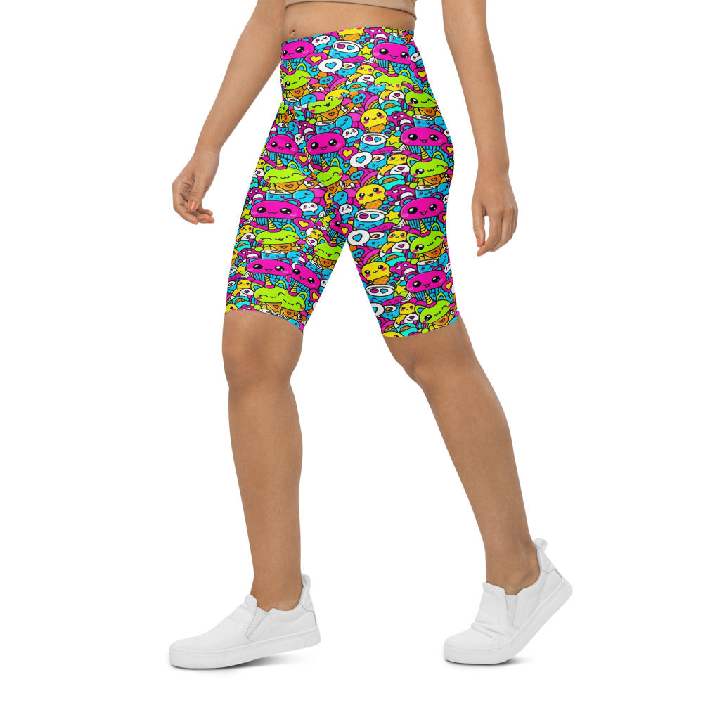 Bike Shorts left front view | GearBunch
