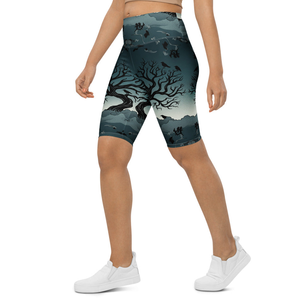 Bike Shorts left front view | GearBunch