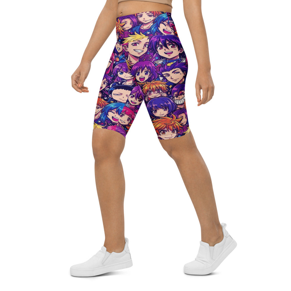 Bike Shorts left front view | GearBunch