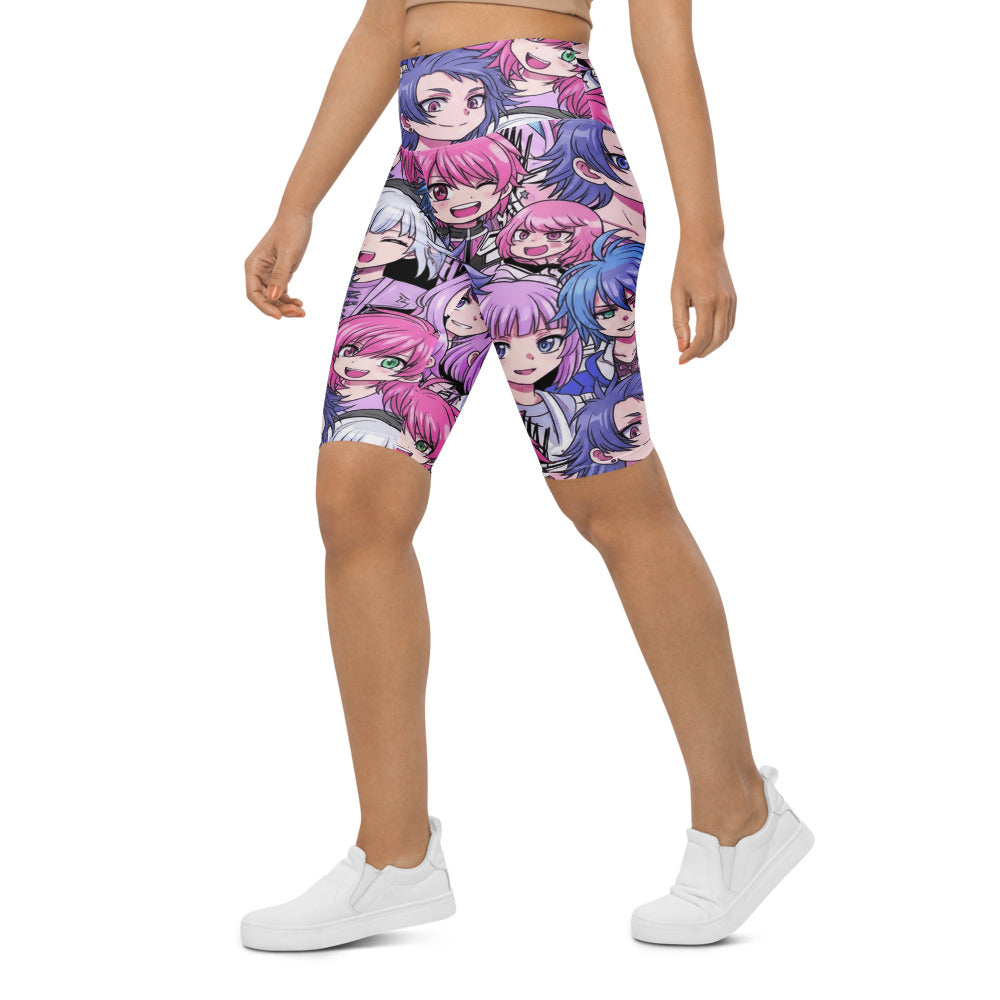Bike Shorts left front view | GearBunch