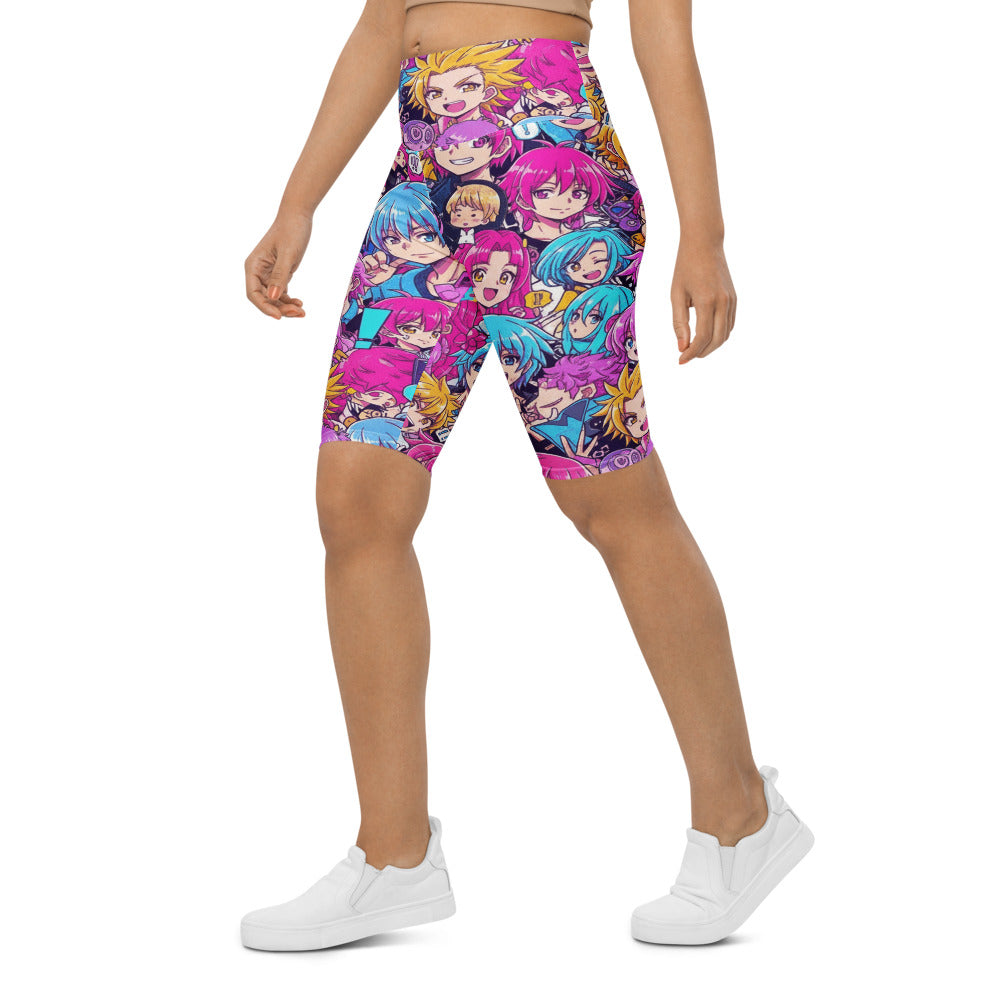 Bike Shorts left front view | GearBunch