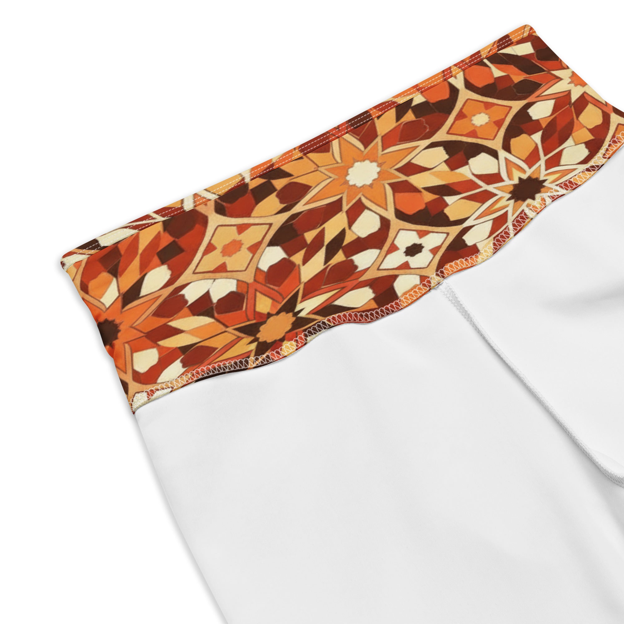 Zellige Desert Sand Bike Shorts | GearBunch