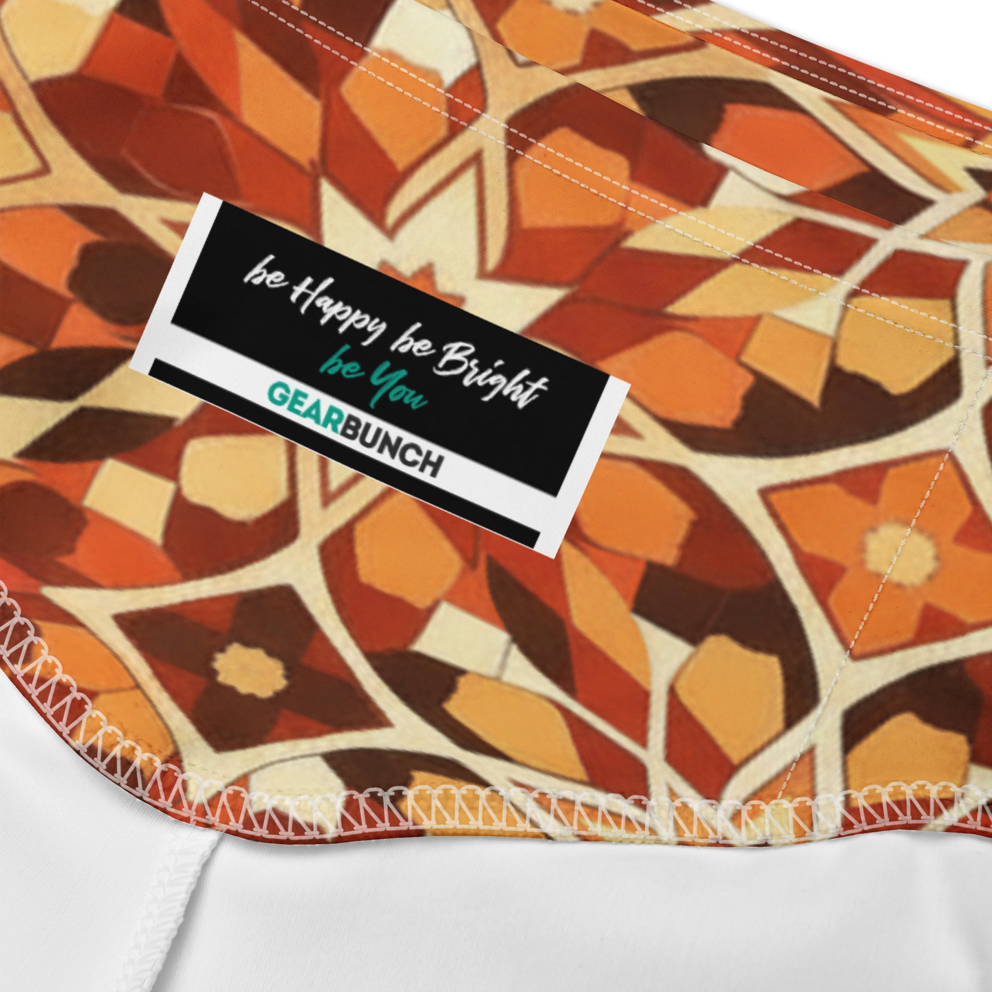 Zellige Desert Sand Bike Shorts | GearBunch