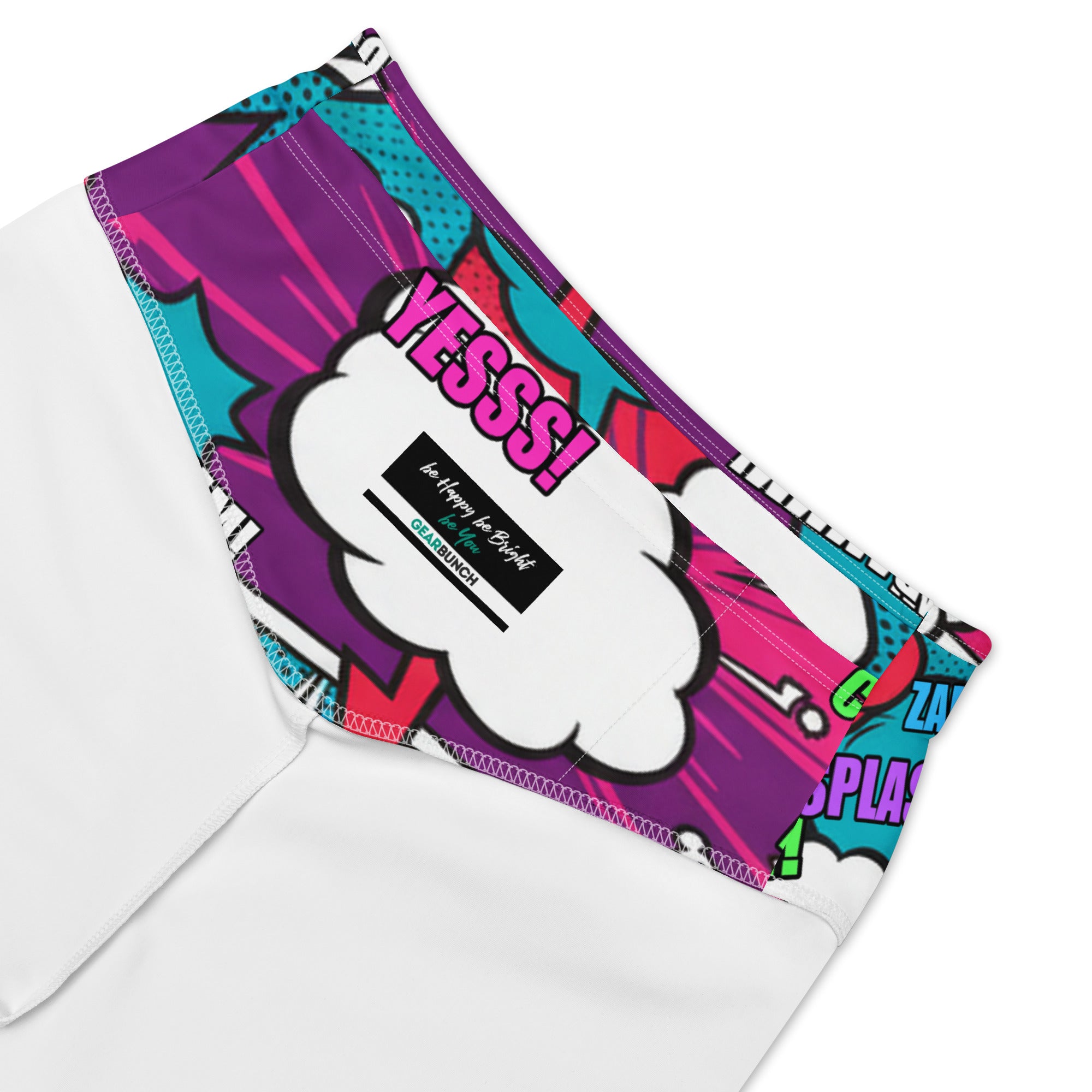 Comic Strip Roller Derby Bike Shorts | GearBunch