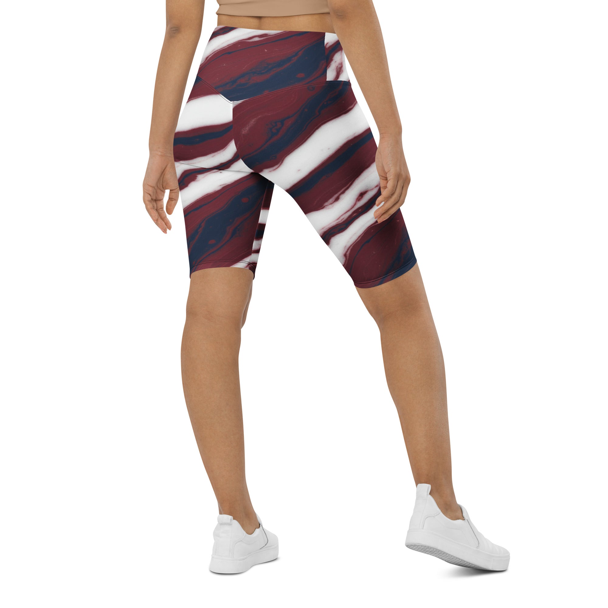 American Marble Bike Shorts | GearBunch
