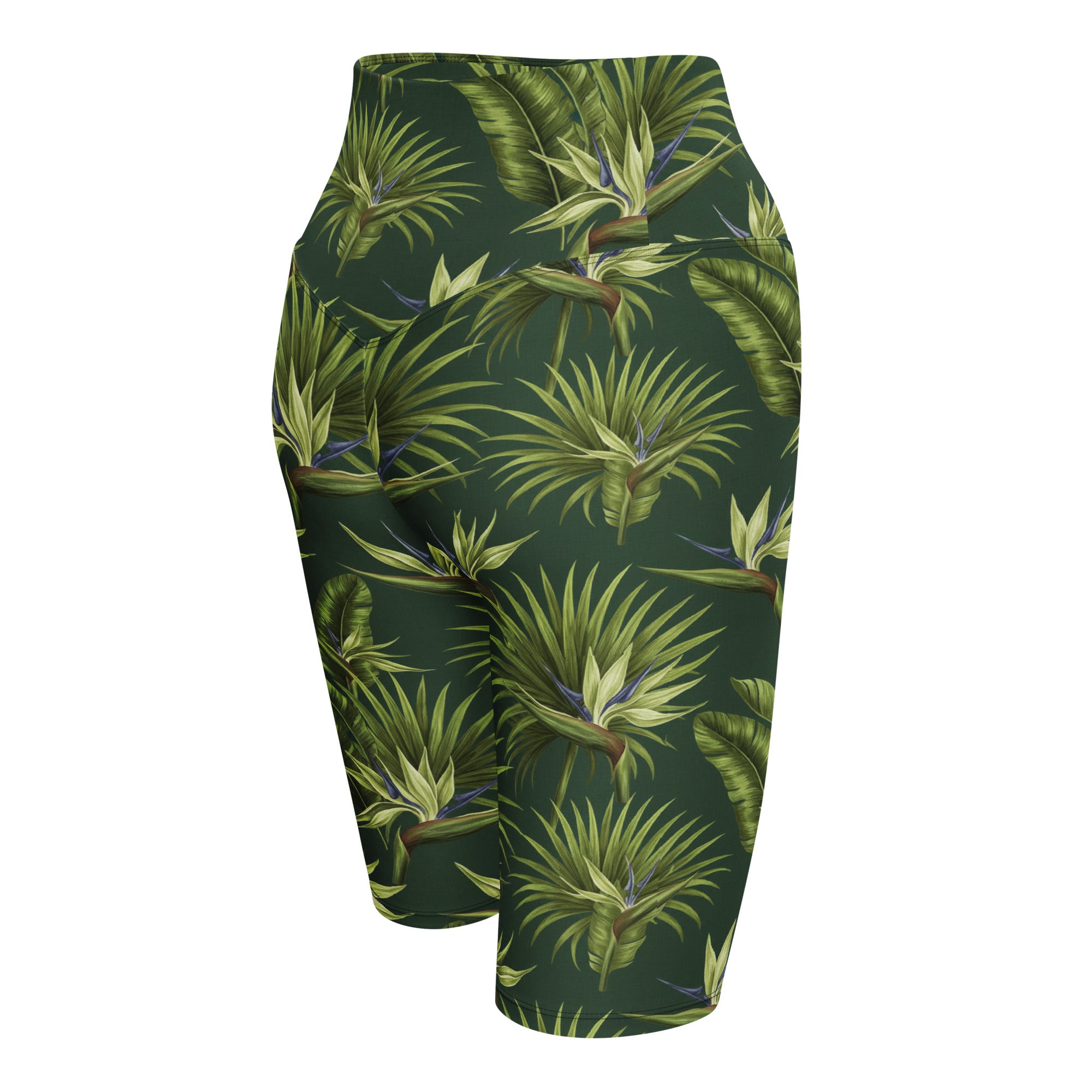 Tropical Palm Grove Bike Shorts | GearBunch