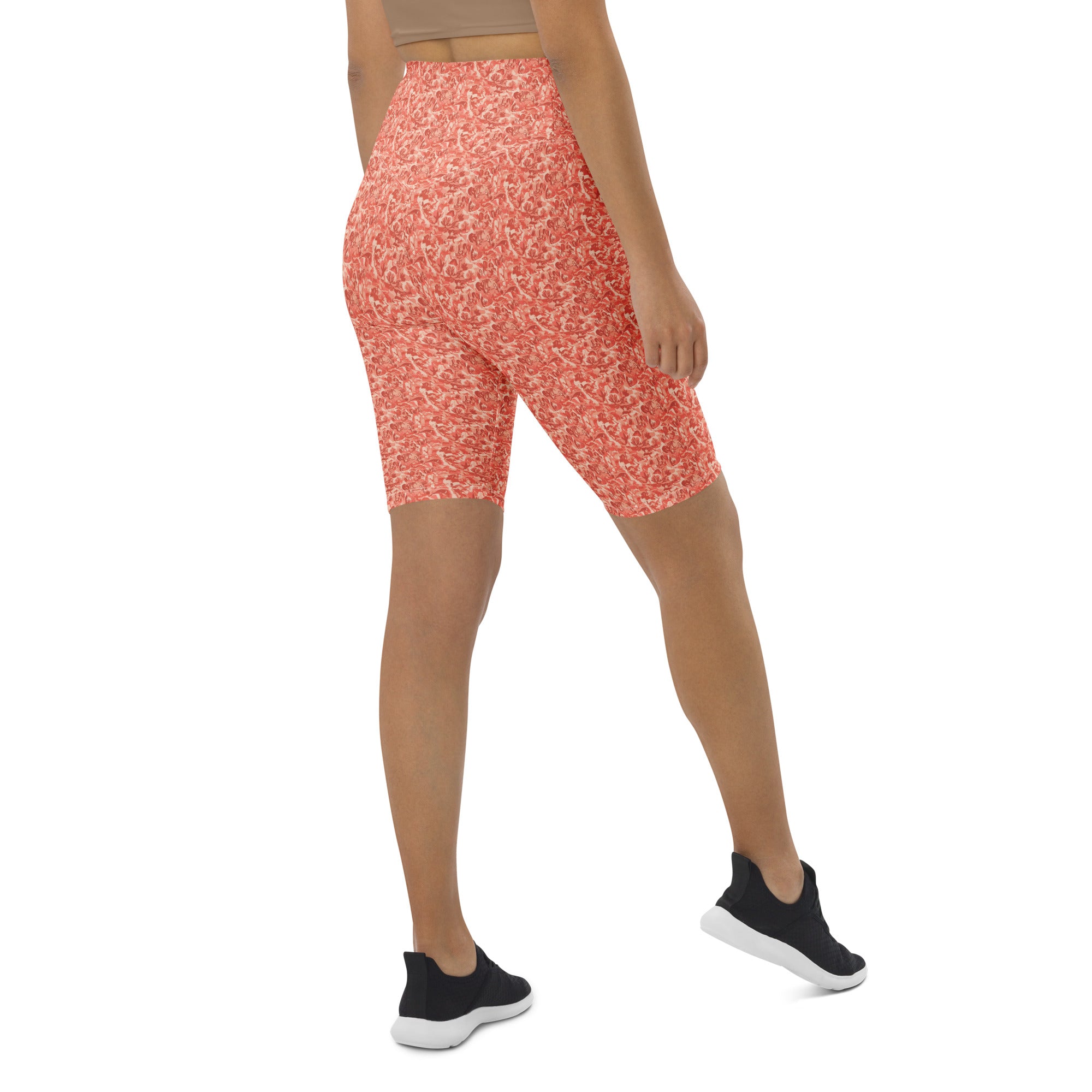 Distorted Cowboy Landscape Bike Shorts | GearBunch