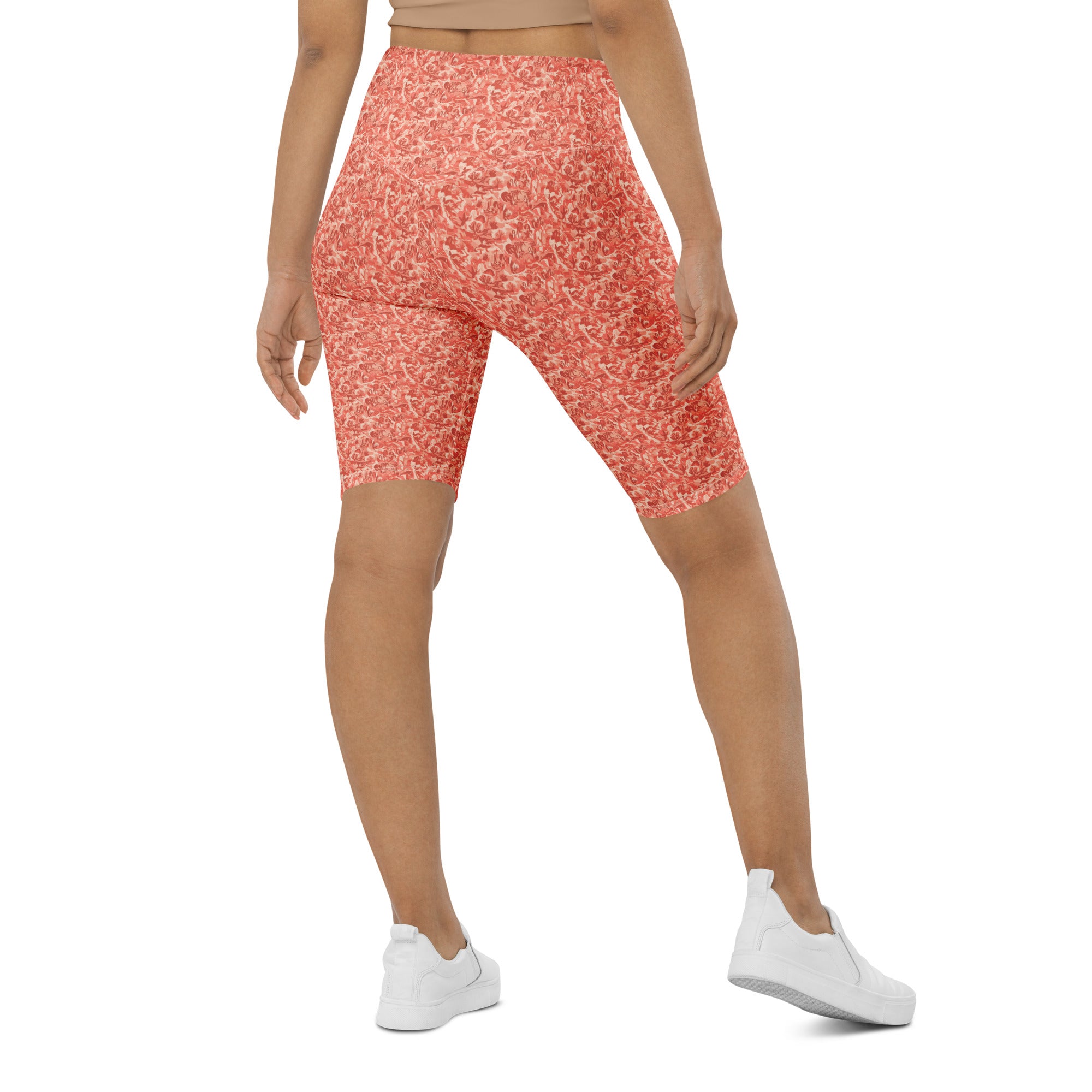 Distorted Cowboy Landscape Bike Shorts | GearBunch