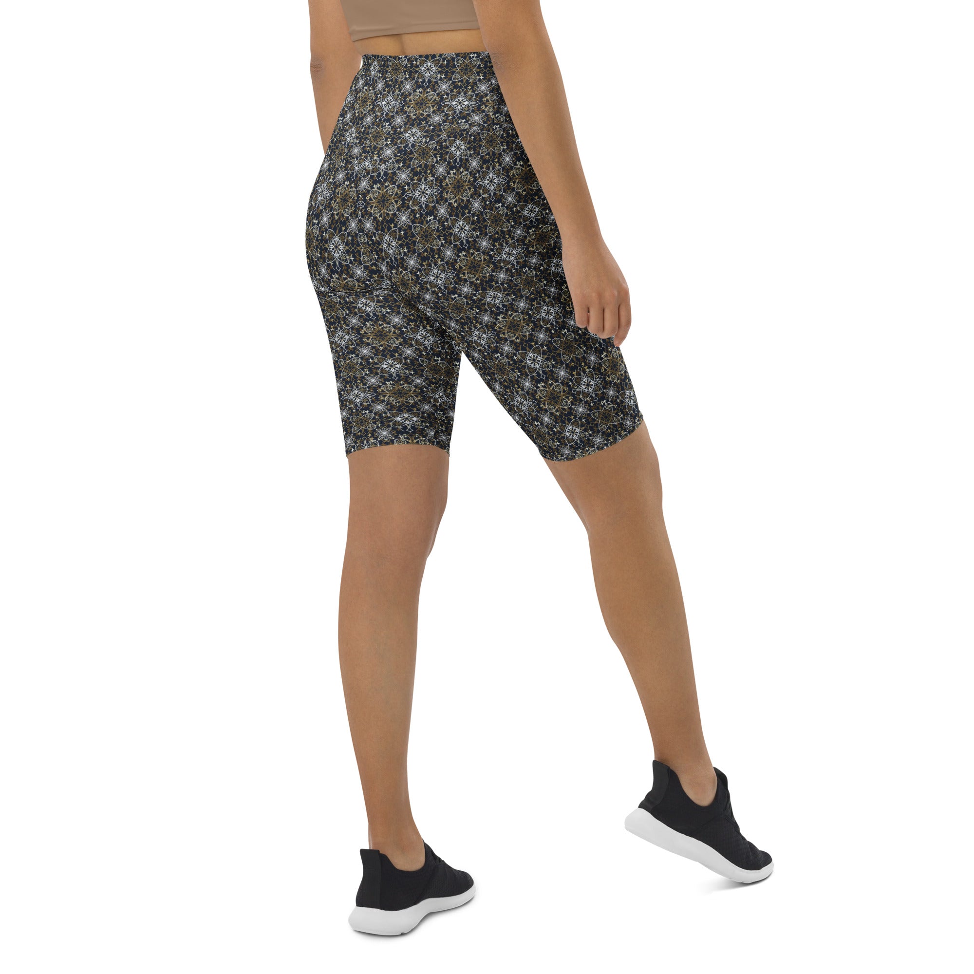 Cross Mandala Bike Shorts | GearBunch
