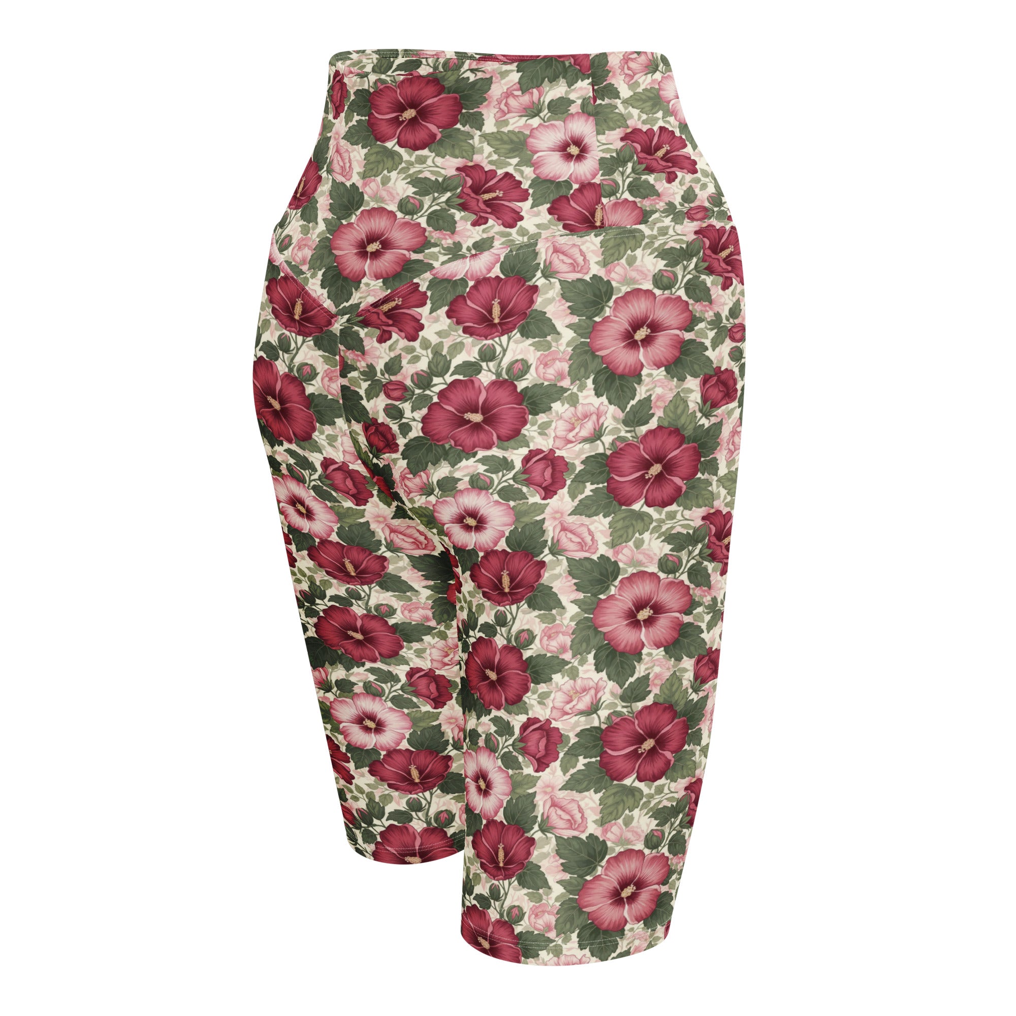 Rose of Sharon Bike Shorts | GearBunch