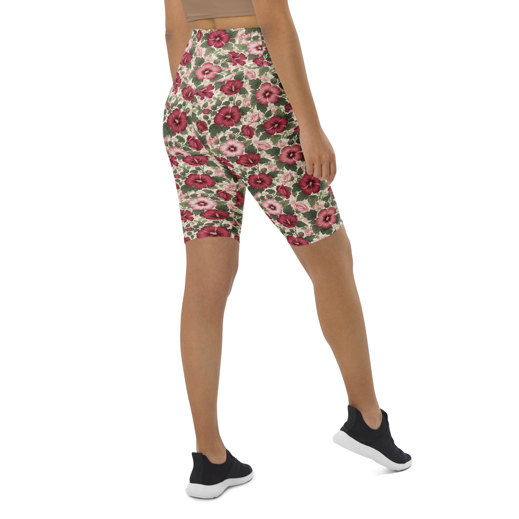 Rose of Sharon Bike Shorts | GearBunch