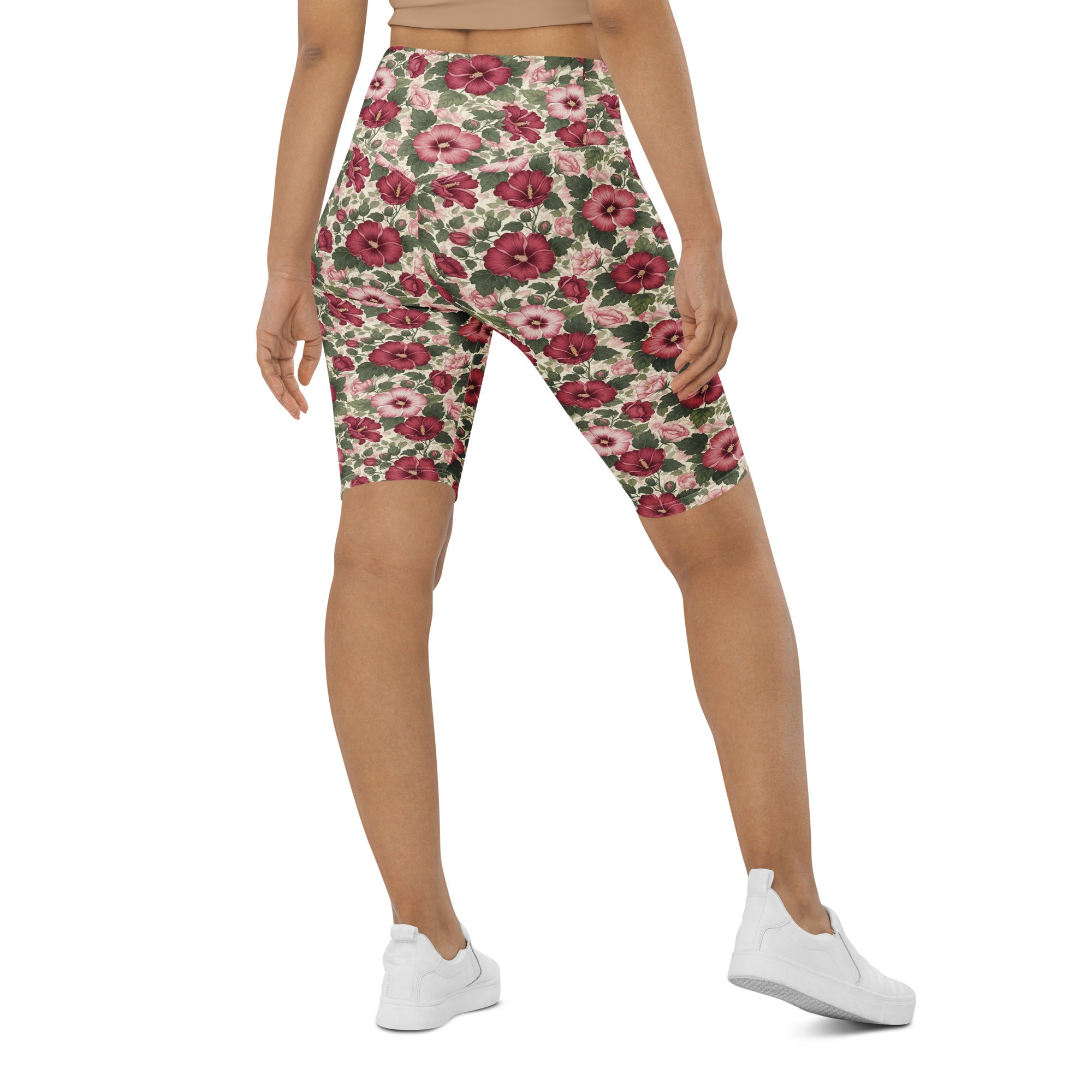 Rose of Sharon Bike Shorts | GearBunch