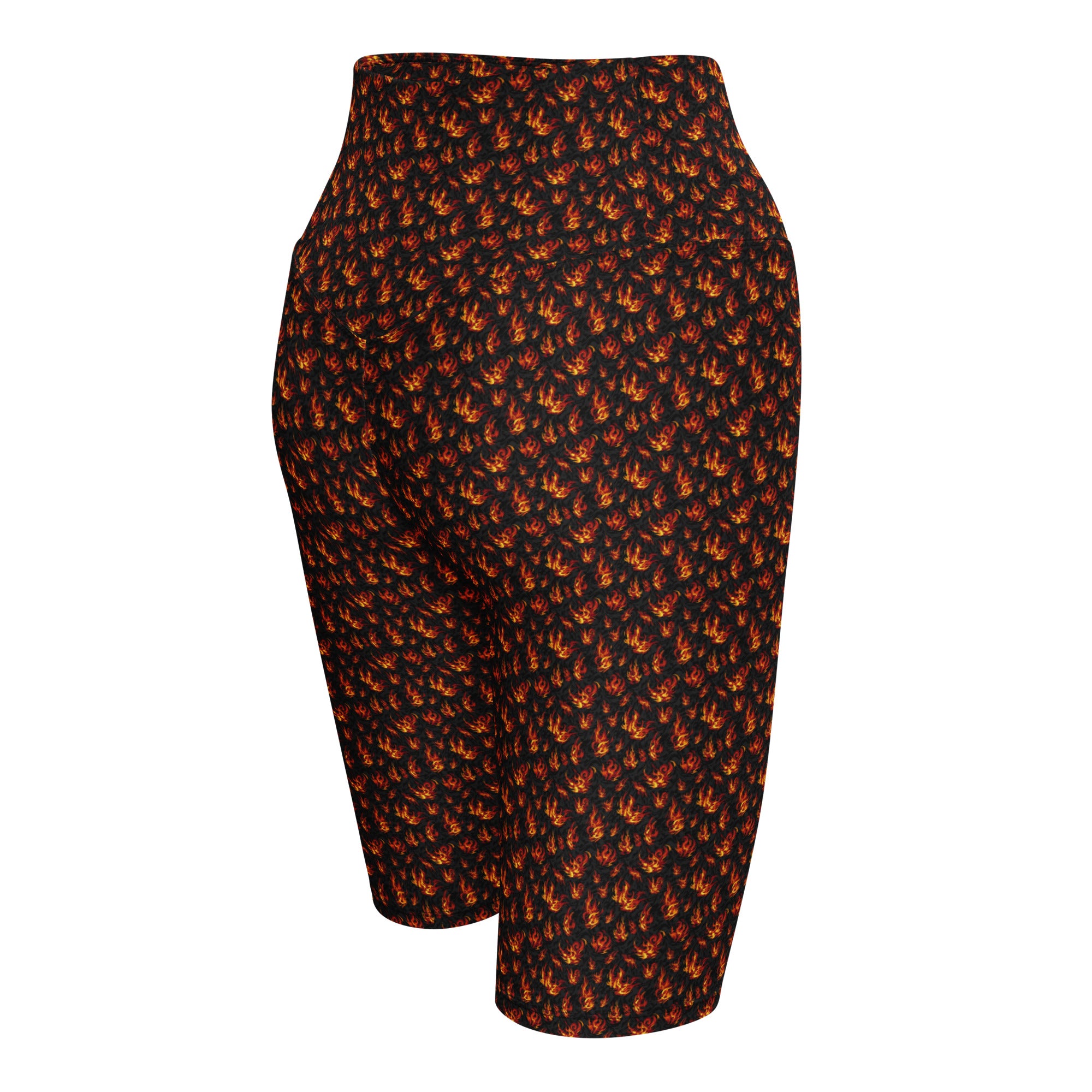 Holy Spirit Flames Bike Shorts | GearBunch