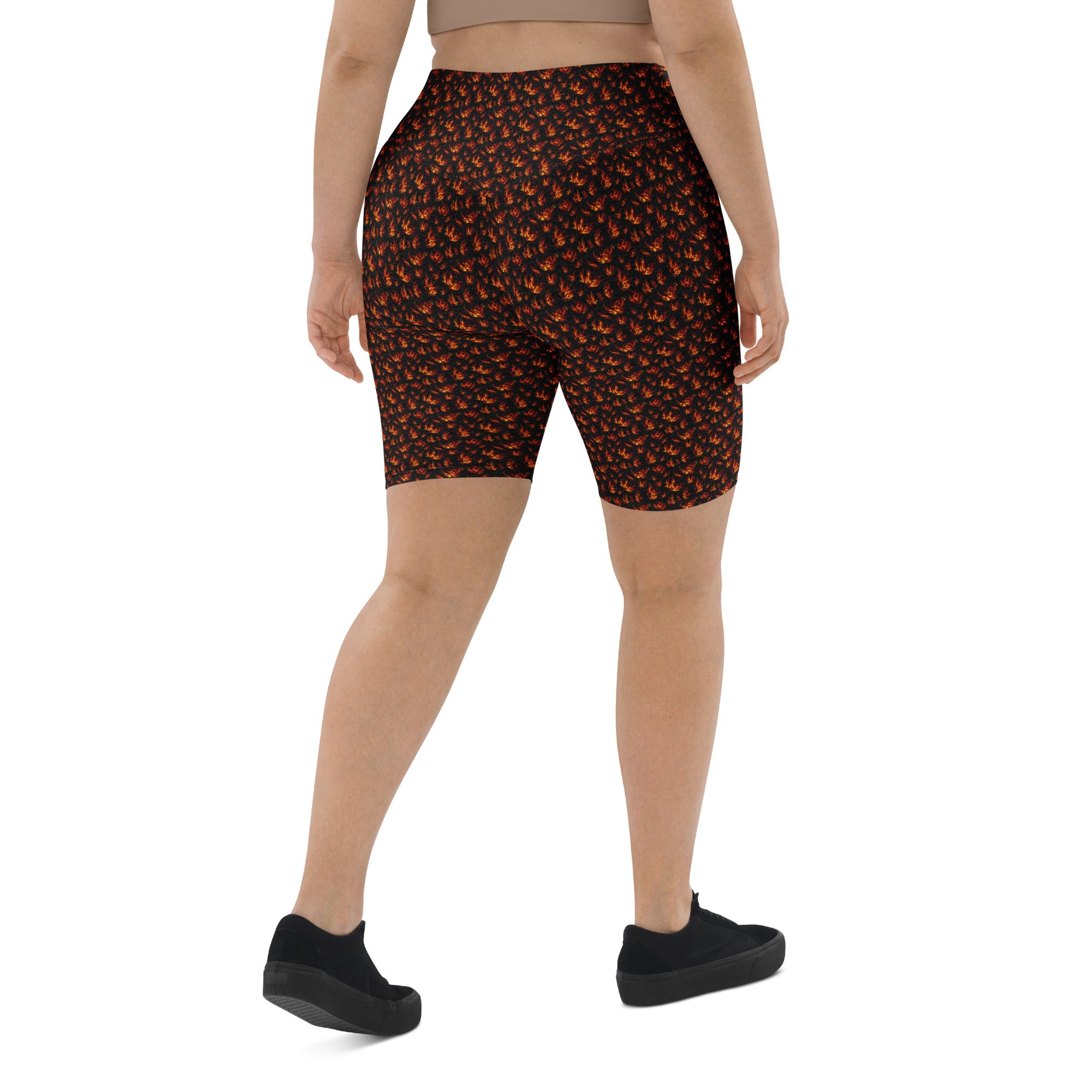 Holy Spirit Flames Bike Shorts | GearBunch