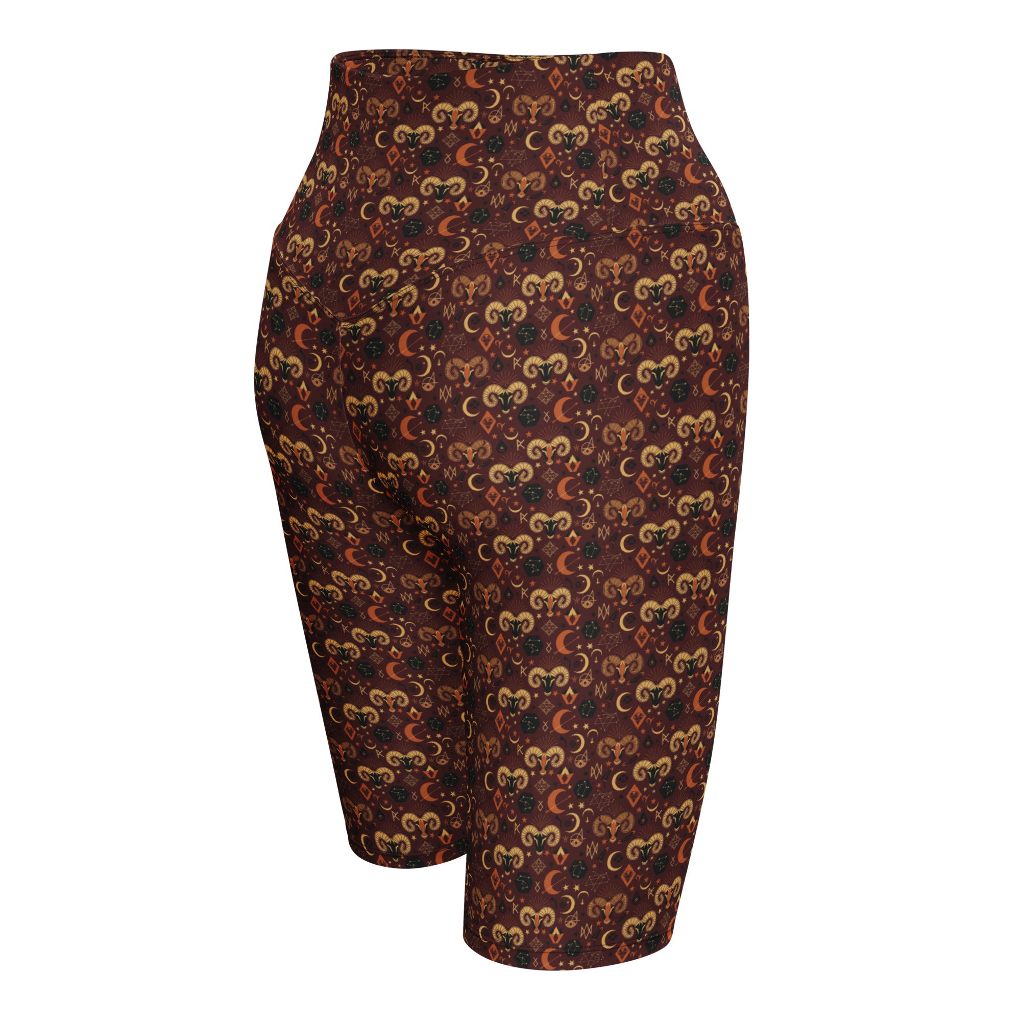 Aries Ram Mystical Bike Shorts | GearBunch