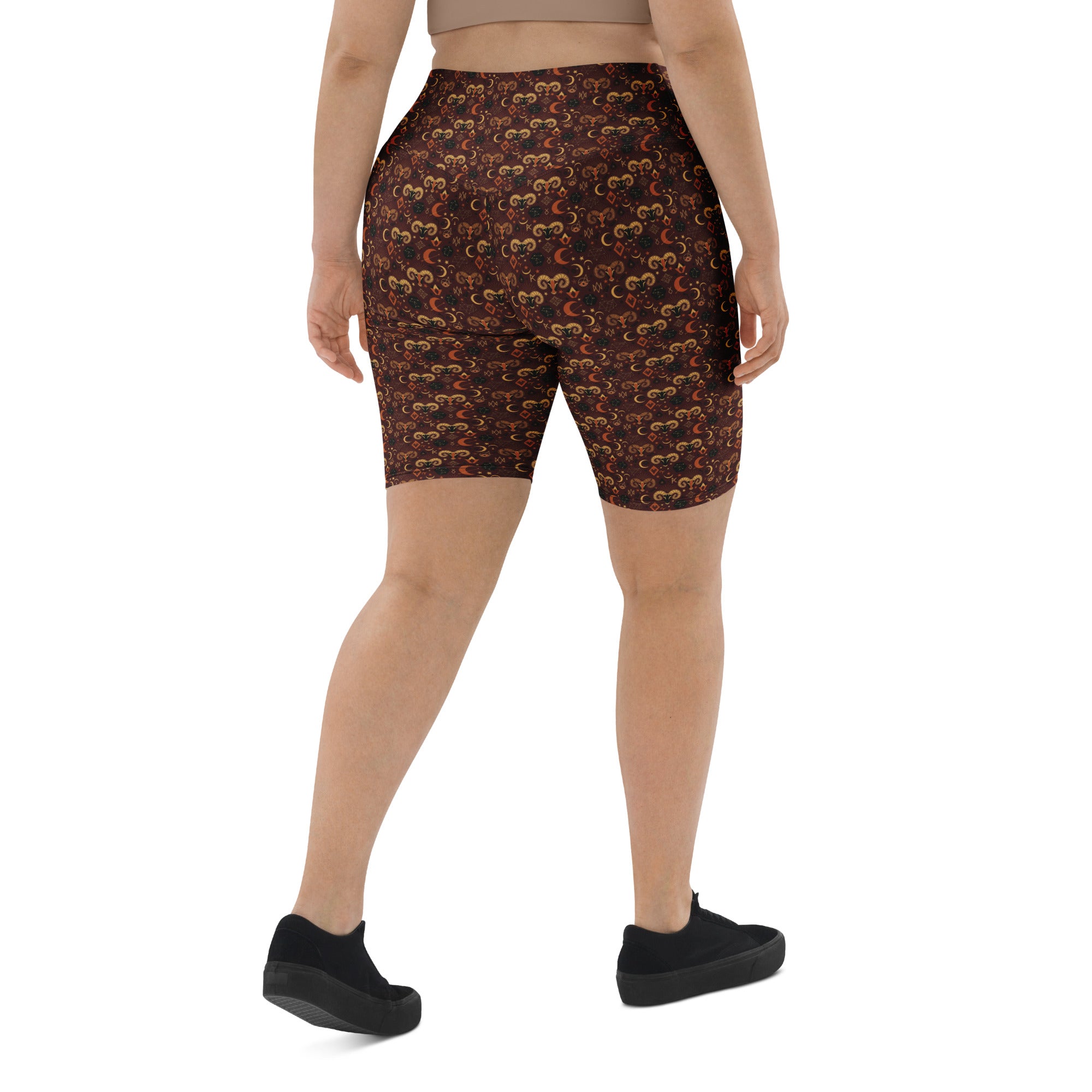 Aries Ram Mystical Bike Shorts | GearBunch