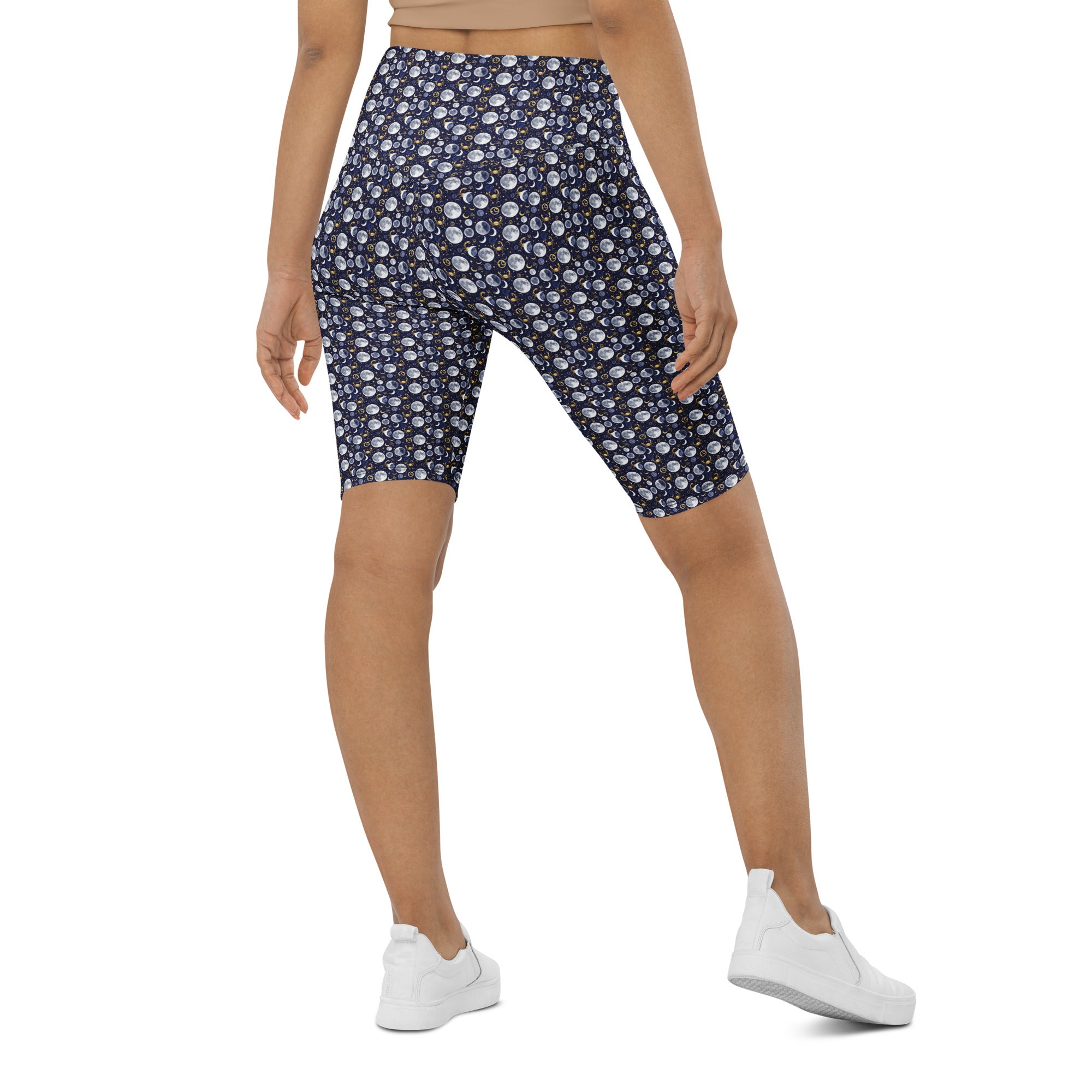 Cancer Moon Phases Bike Shorts | GearBunch