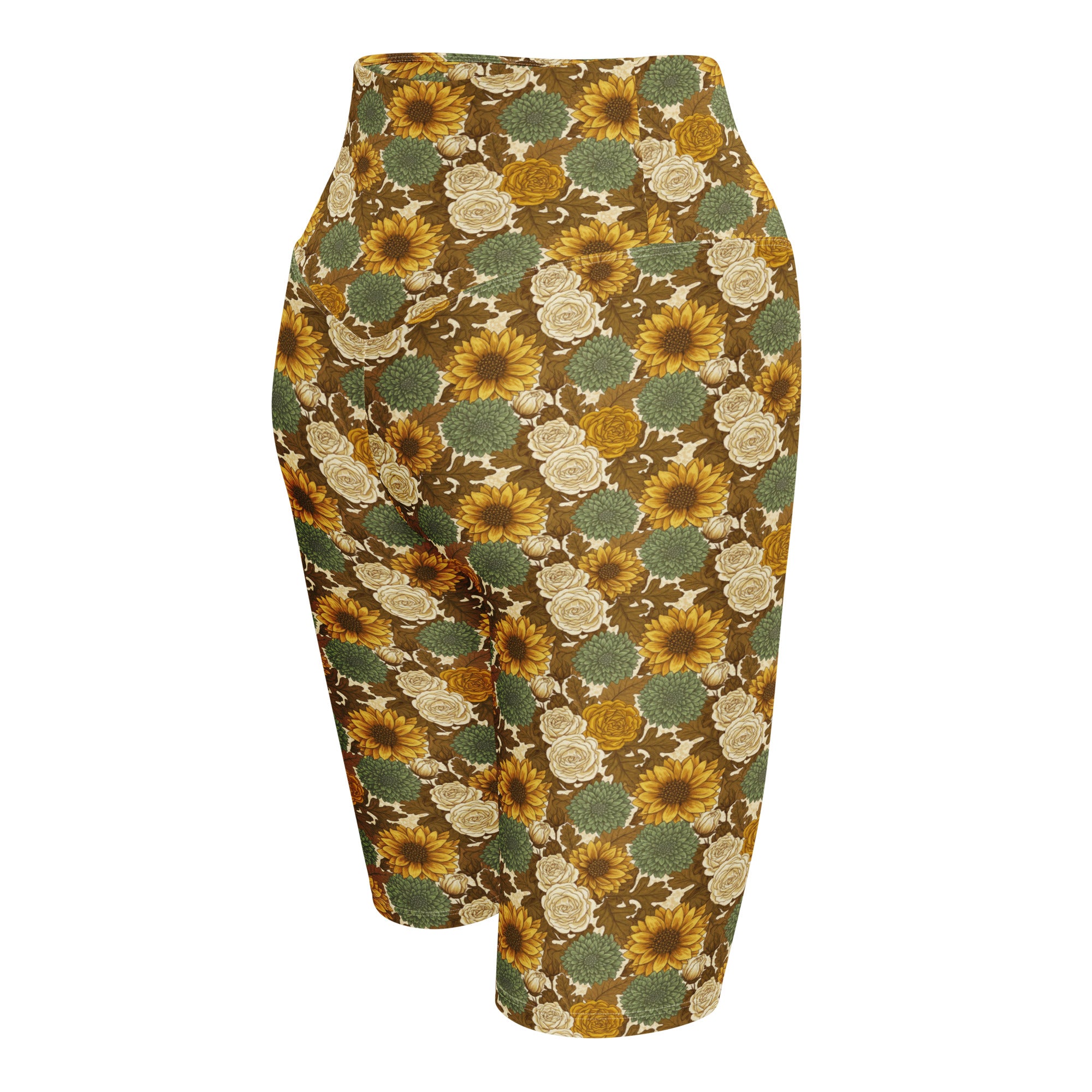Virgo Harvest Botanical Bike Shorts | GearBunch
