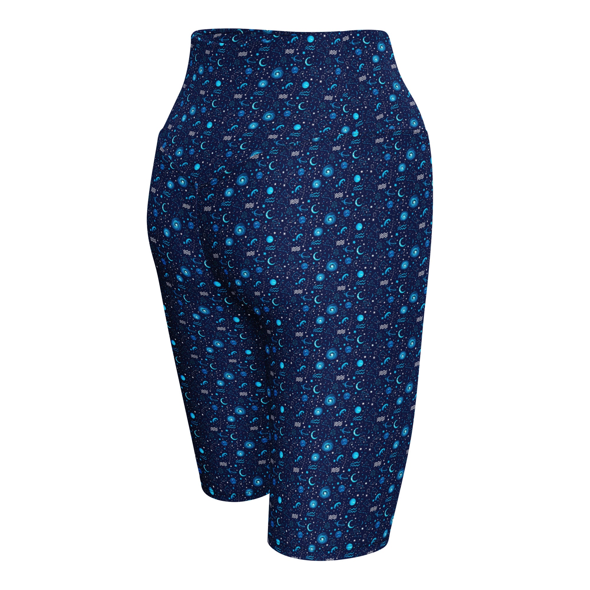 Aquarius Celestial Bike Shorts | GearBunch