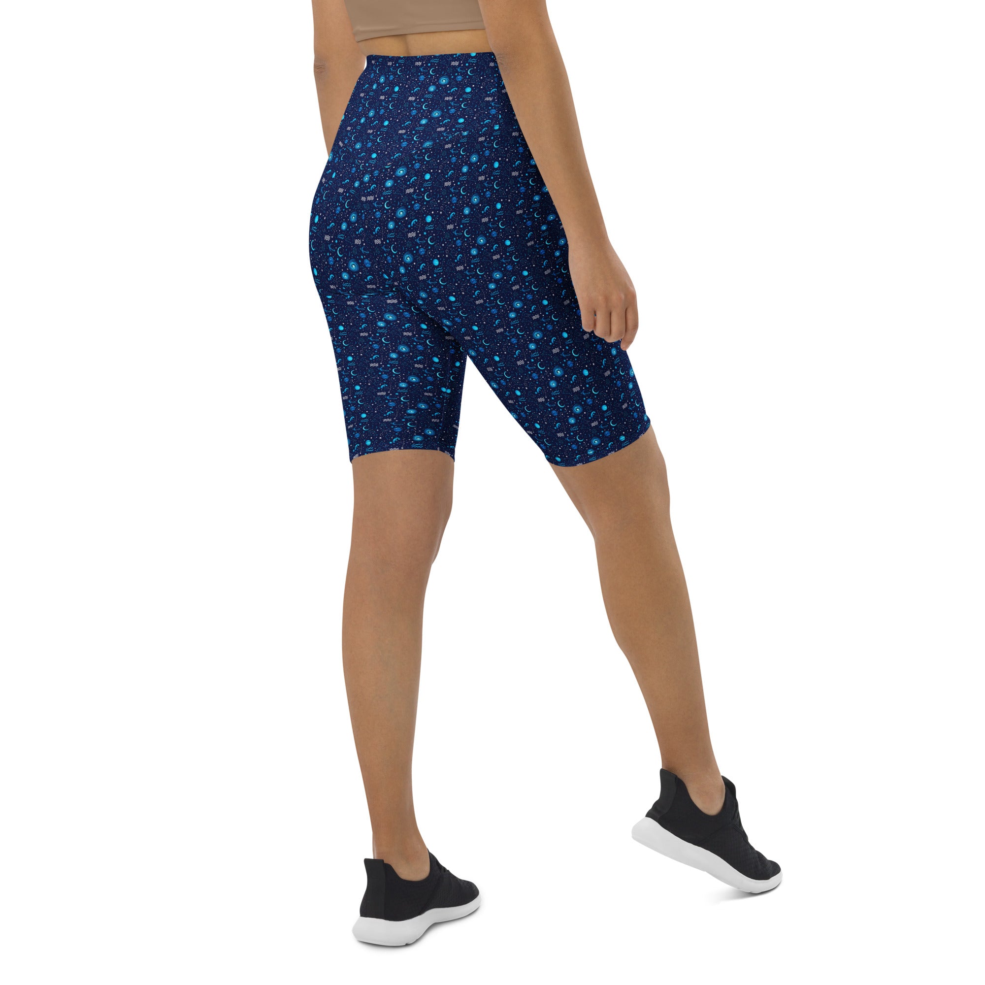 Aquarius Celestial Bike Shorts | GearBunch
