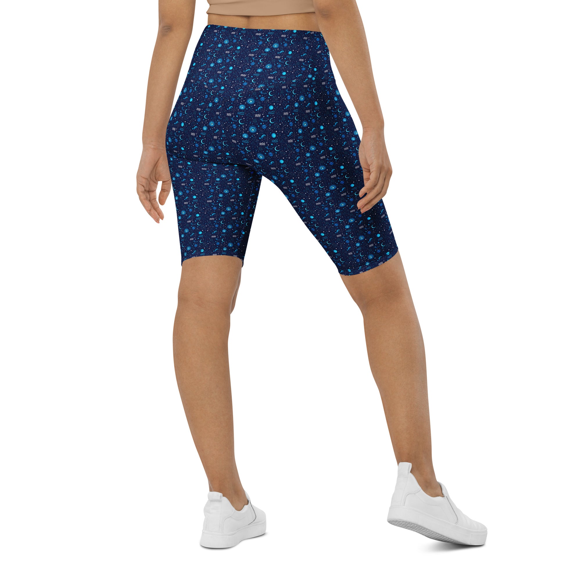 Aquarius Celestial Bike Shorts | GearBunch