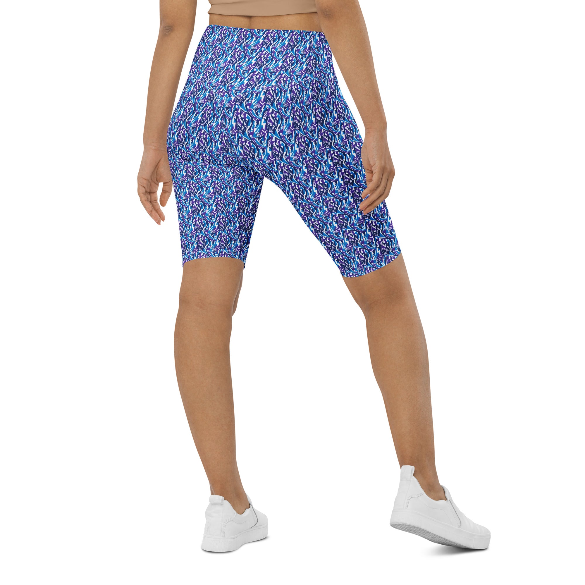 Aquarius Electric Waves Bike Shorts | GearBunch