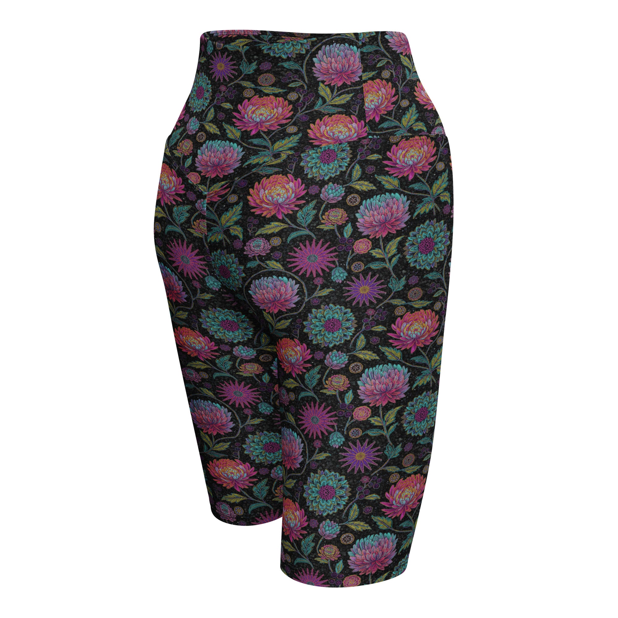 Holographic Paillette Maximalist Bike Shorts | GearBunch