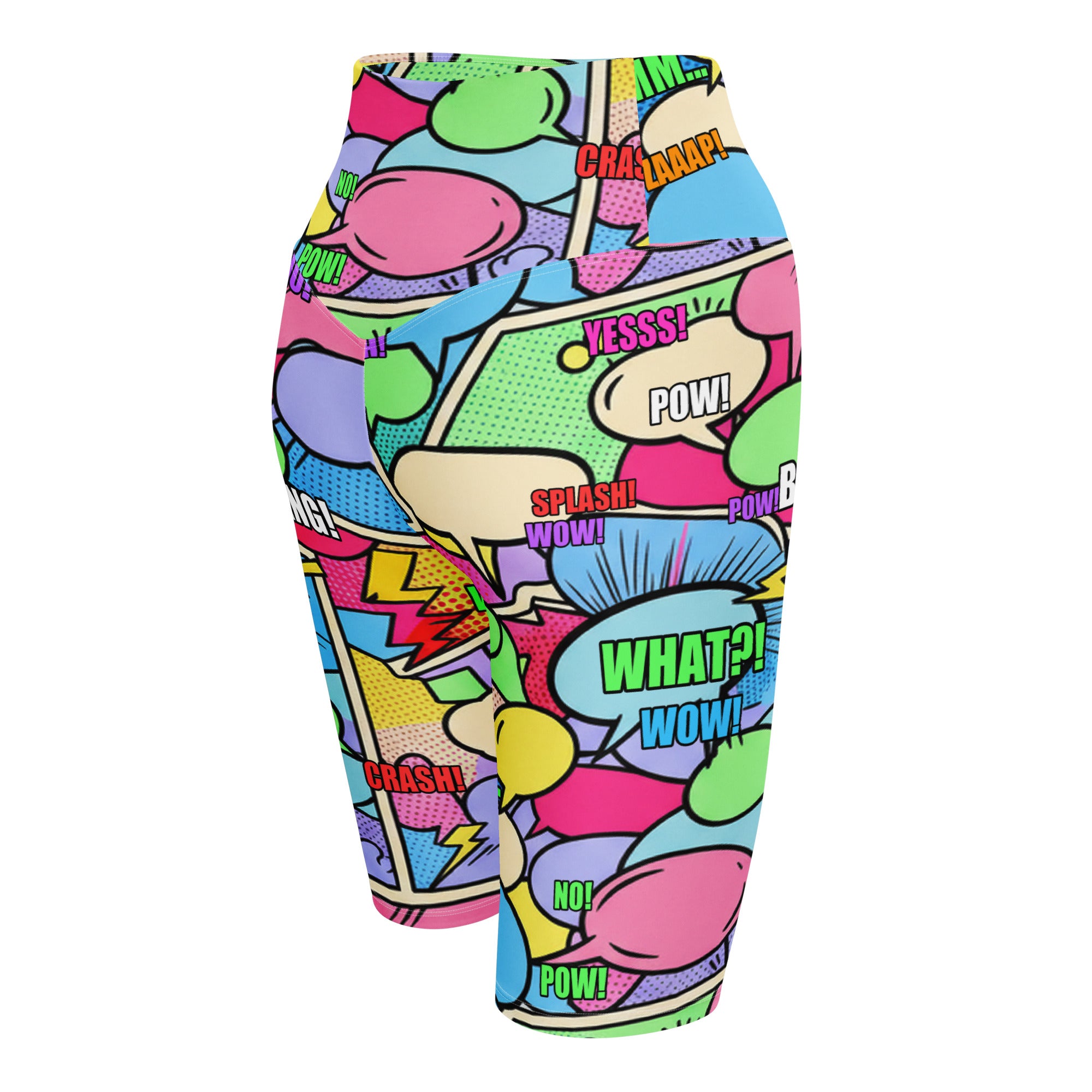 Comic Pop Candy Pastel Bike Shorts | GearBunch