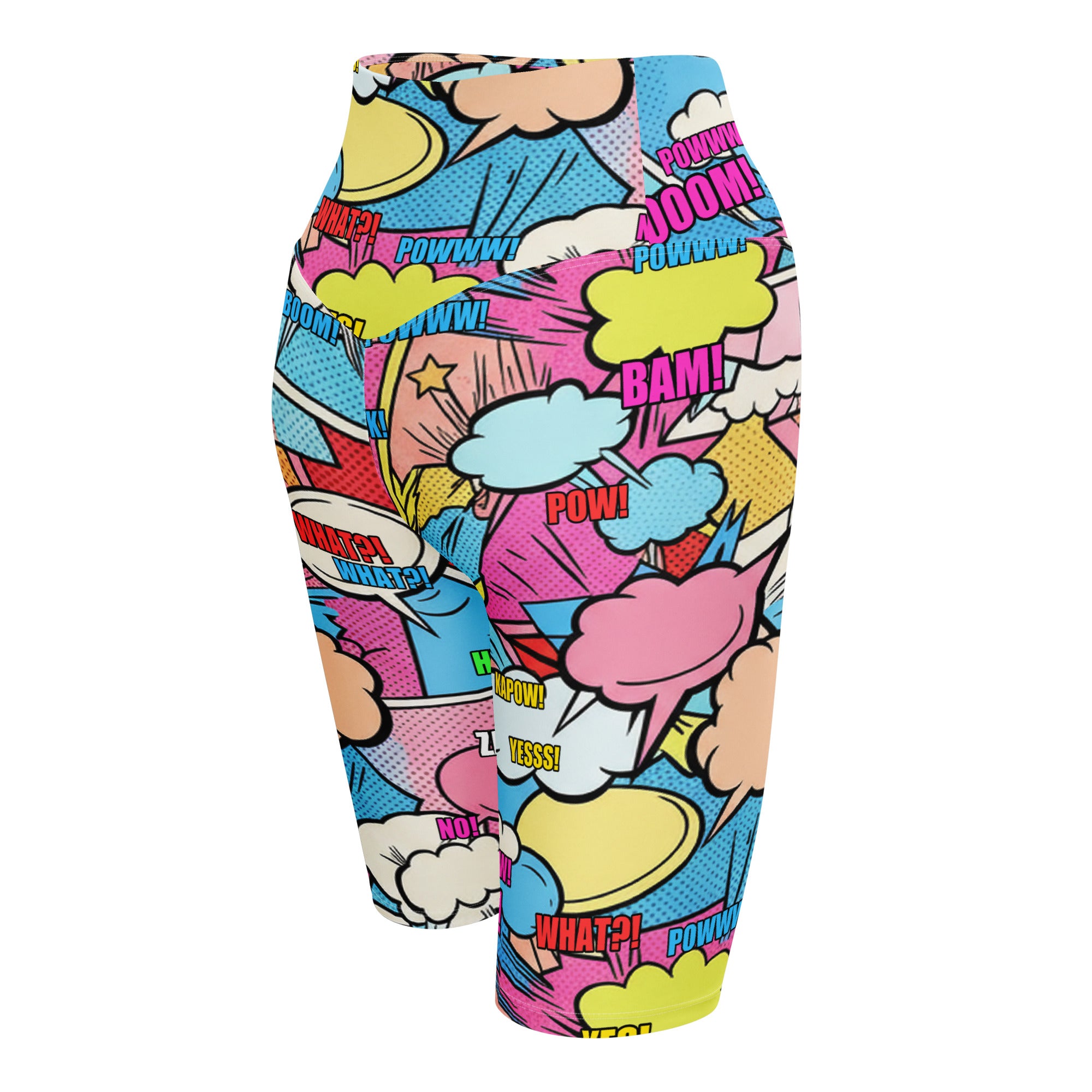 Comic Strip Kawaii Cute Bike Shorts | GearBunch