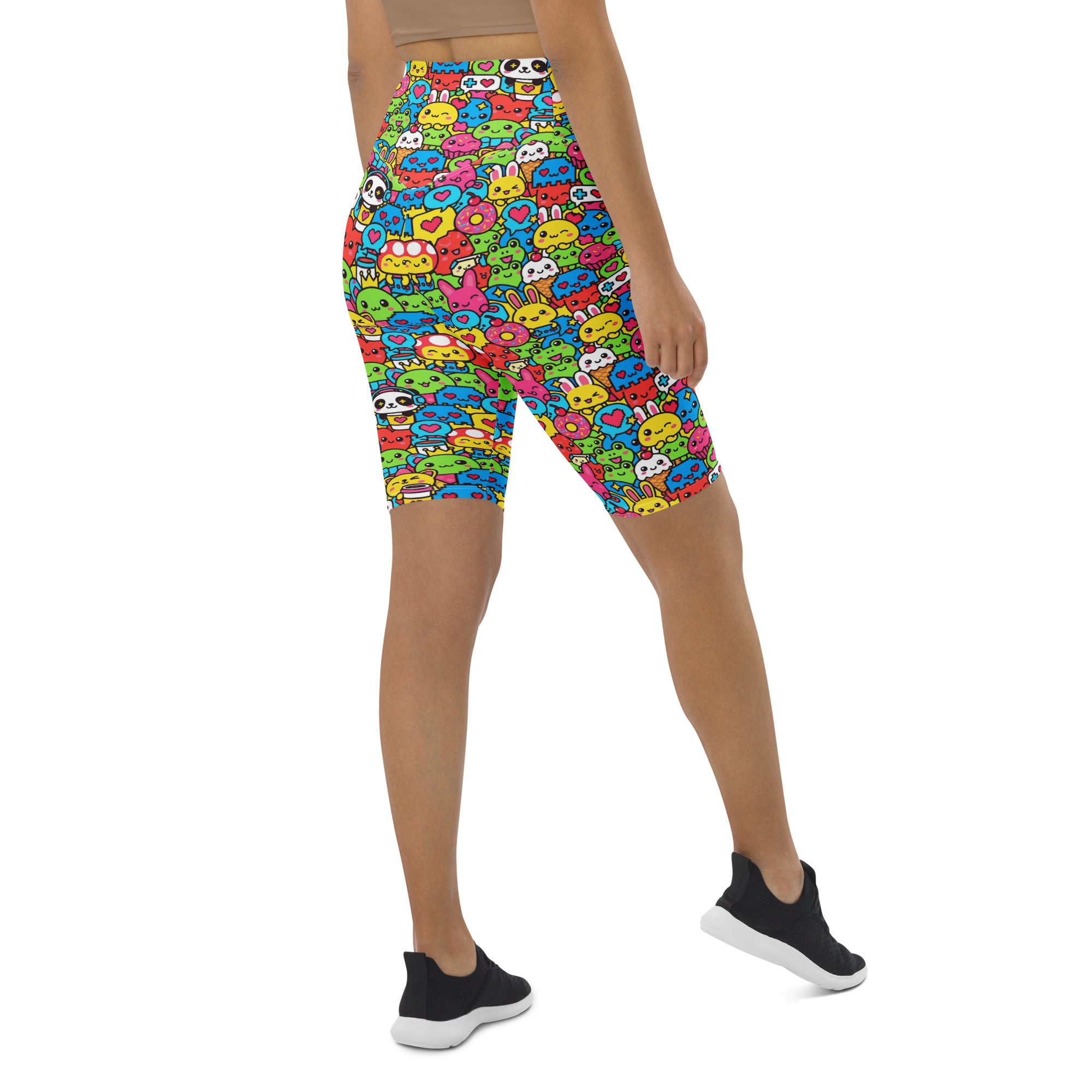 Kawaii Arcade Game Bike Shorts | GearBunch