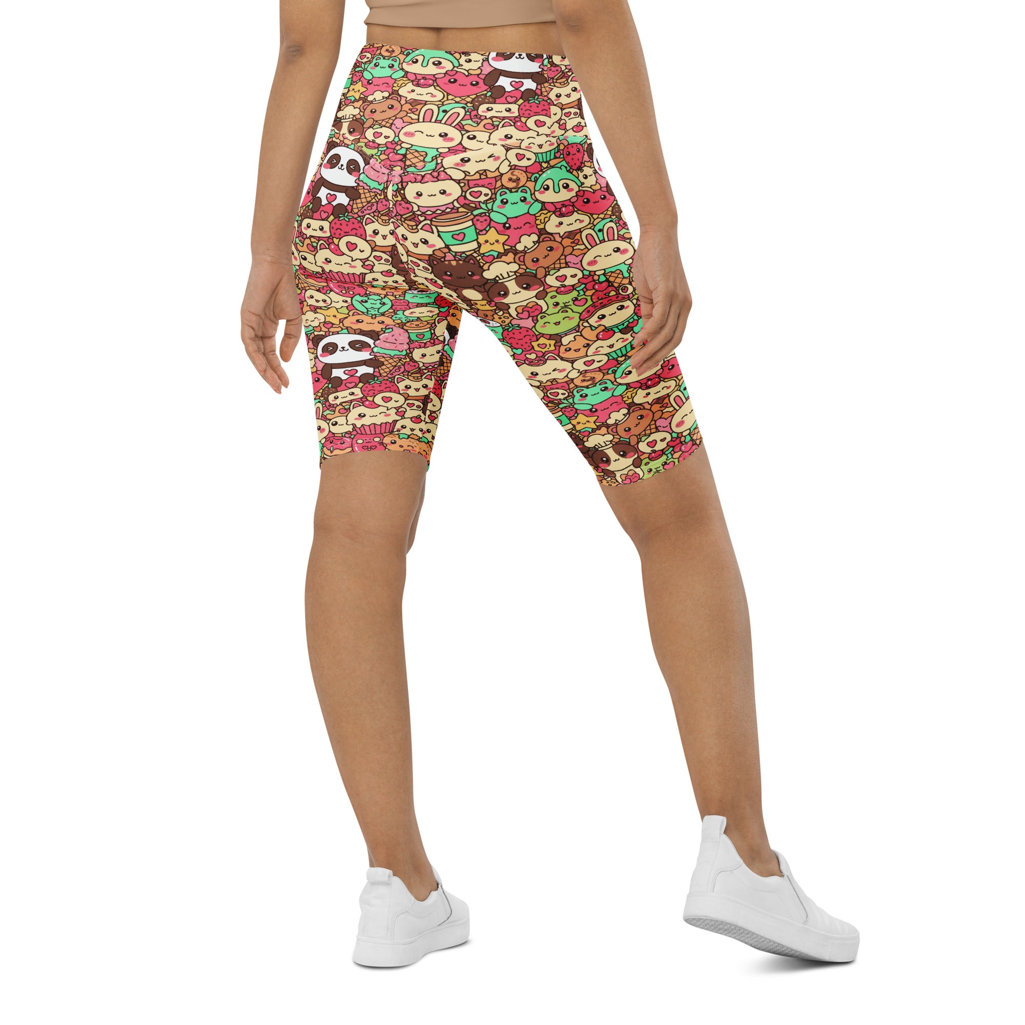 Kawaii Ice Cream Dream Bike Shorts | GearBunch