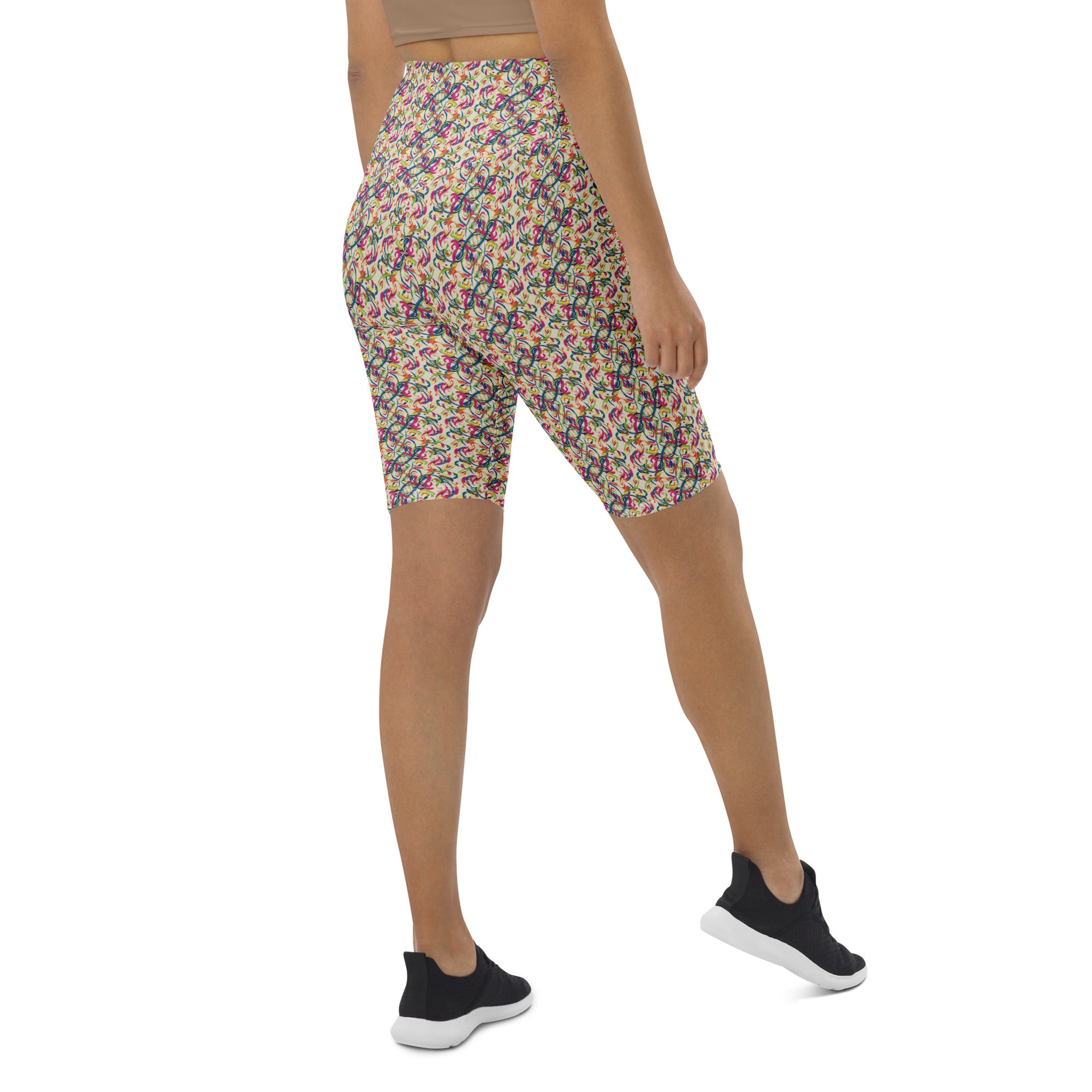 Ciao Bella Script Bike Shorts | GearBunch