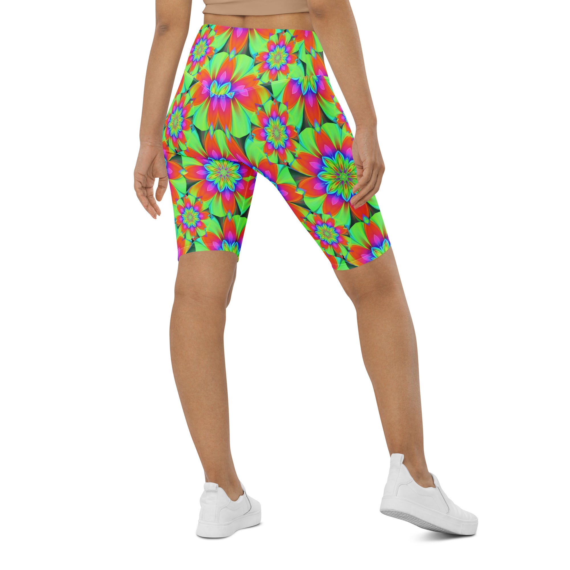 Psychedelic Acid Trip Bike Shorts | GearBunch