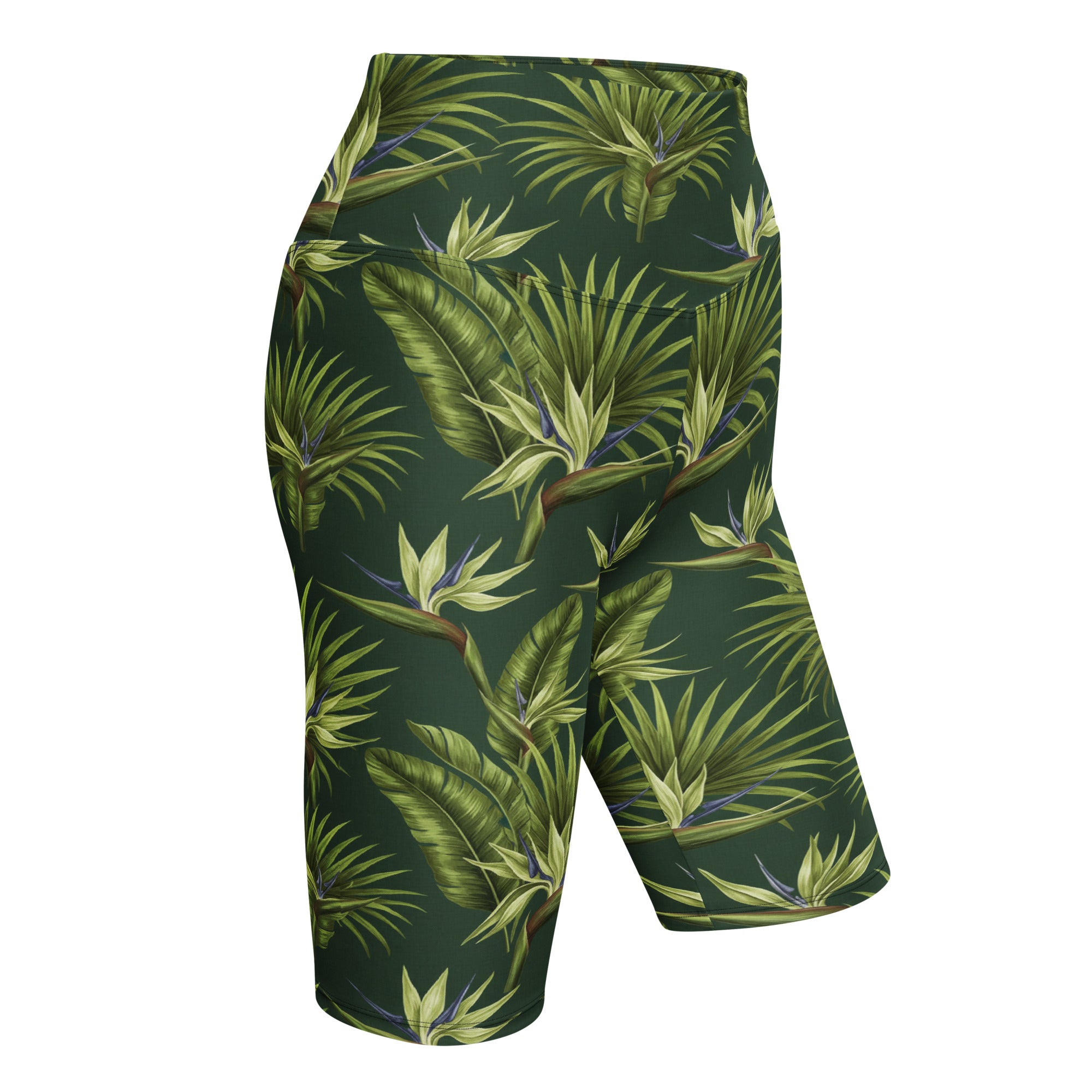 Tropical Palm Grove Bike Shorts | GearBunch