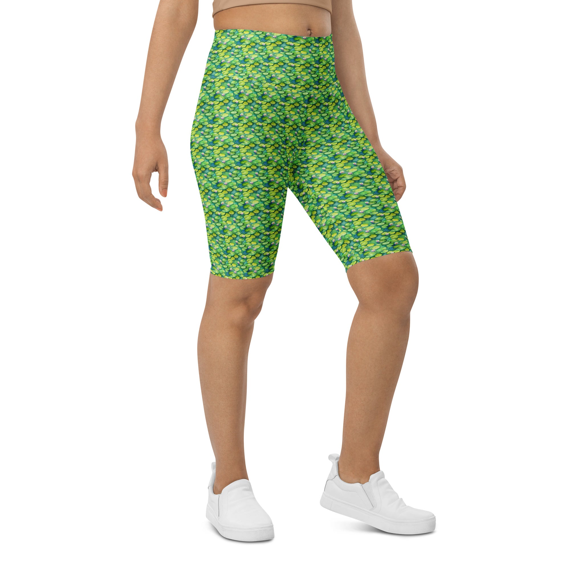 Monet Water Lilies Bike Shorts | GearBunch