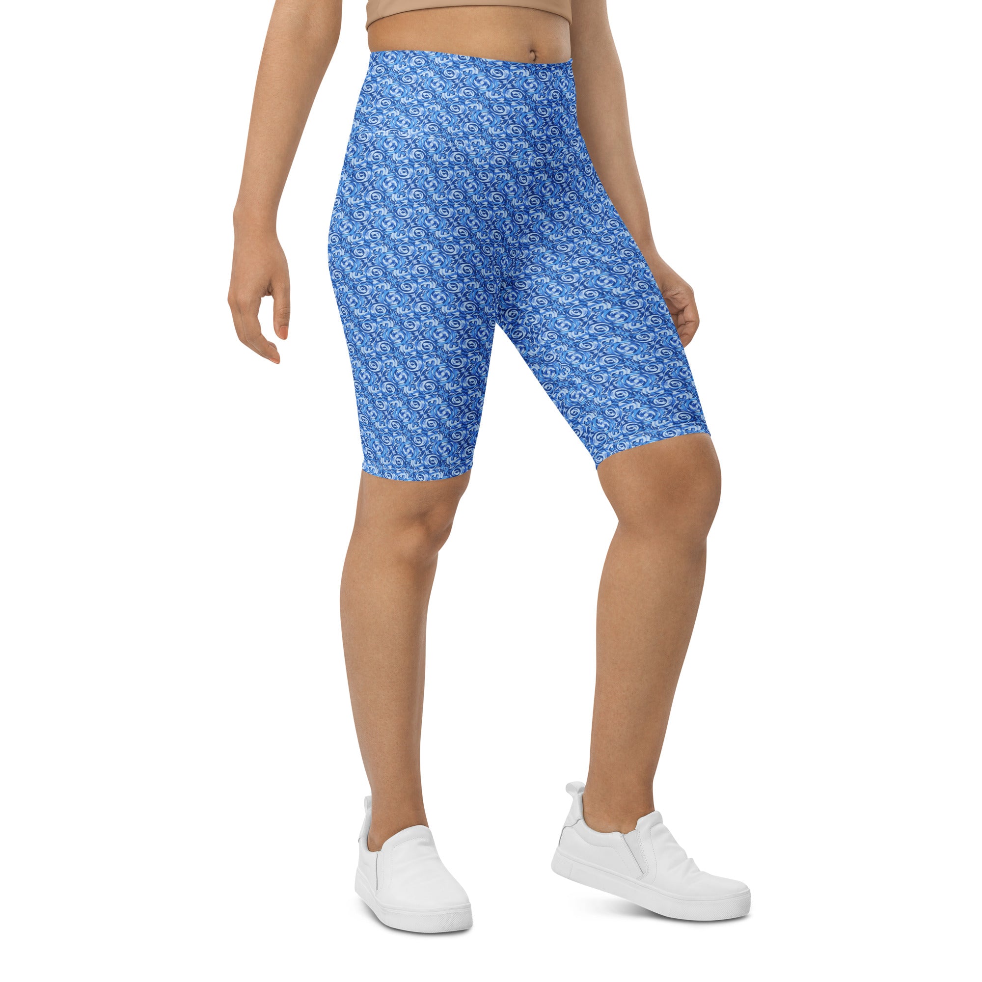 Illusionary Boat Ride Bike Shorts | GearBunch