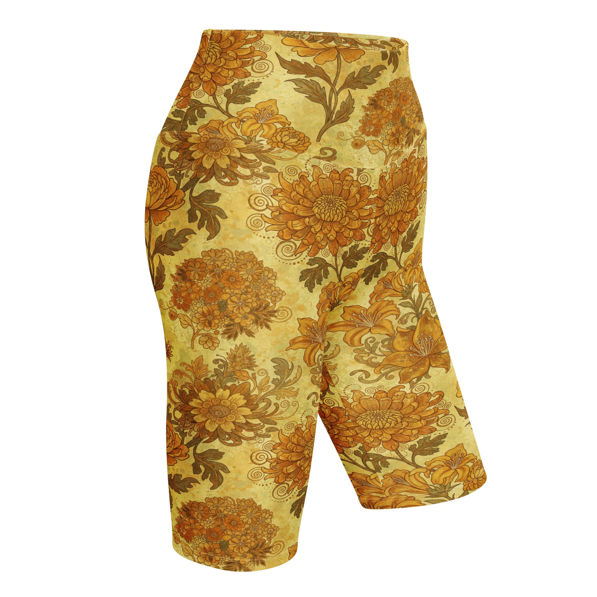 Gustav Klimt Garden Bike Shorts | GearBunch