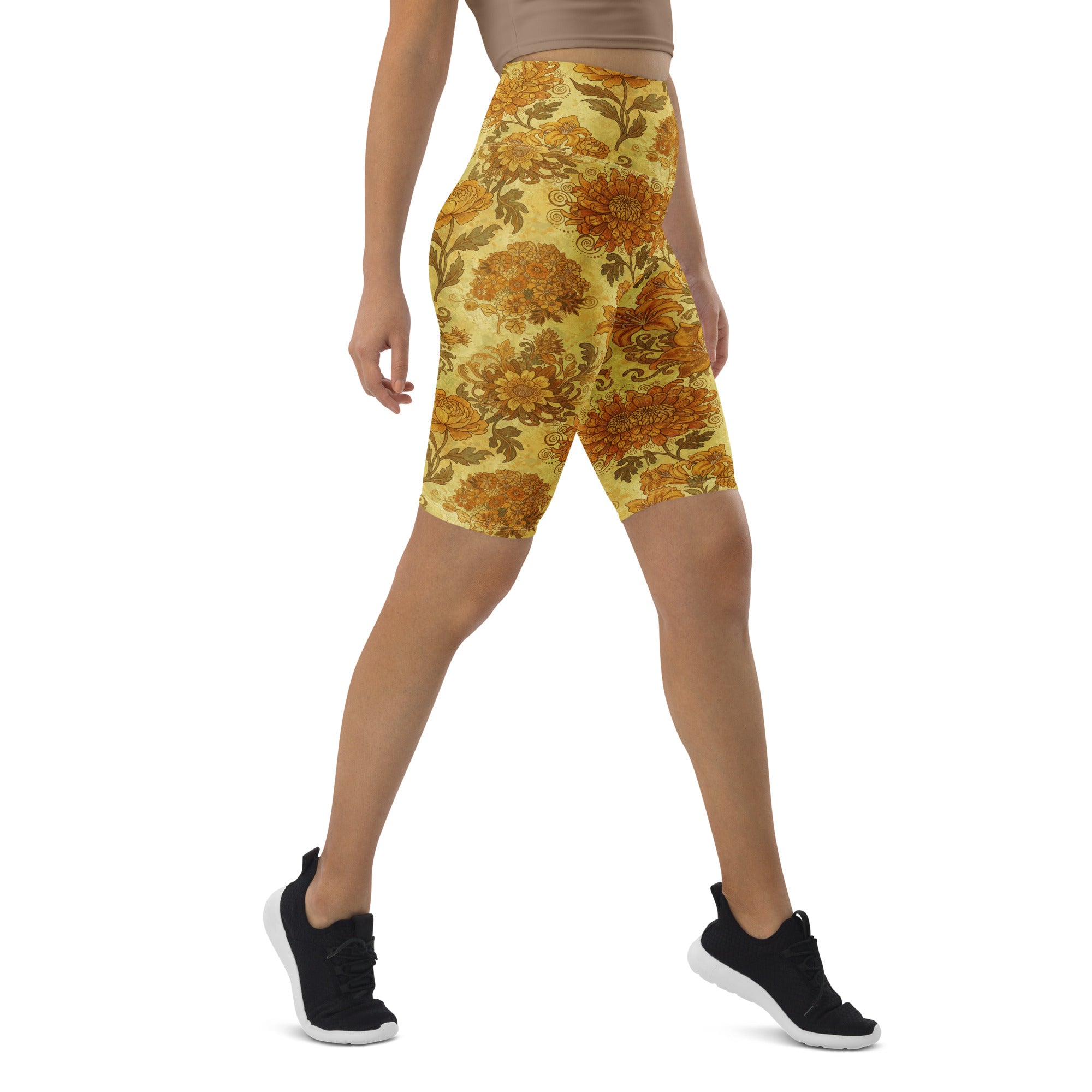 Gustav Klimt Garden Bike Shorts | GearBunch