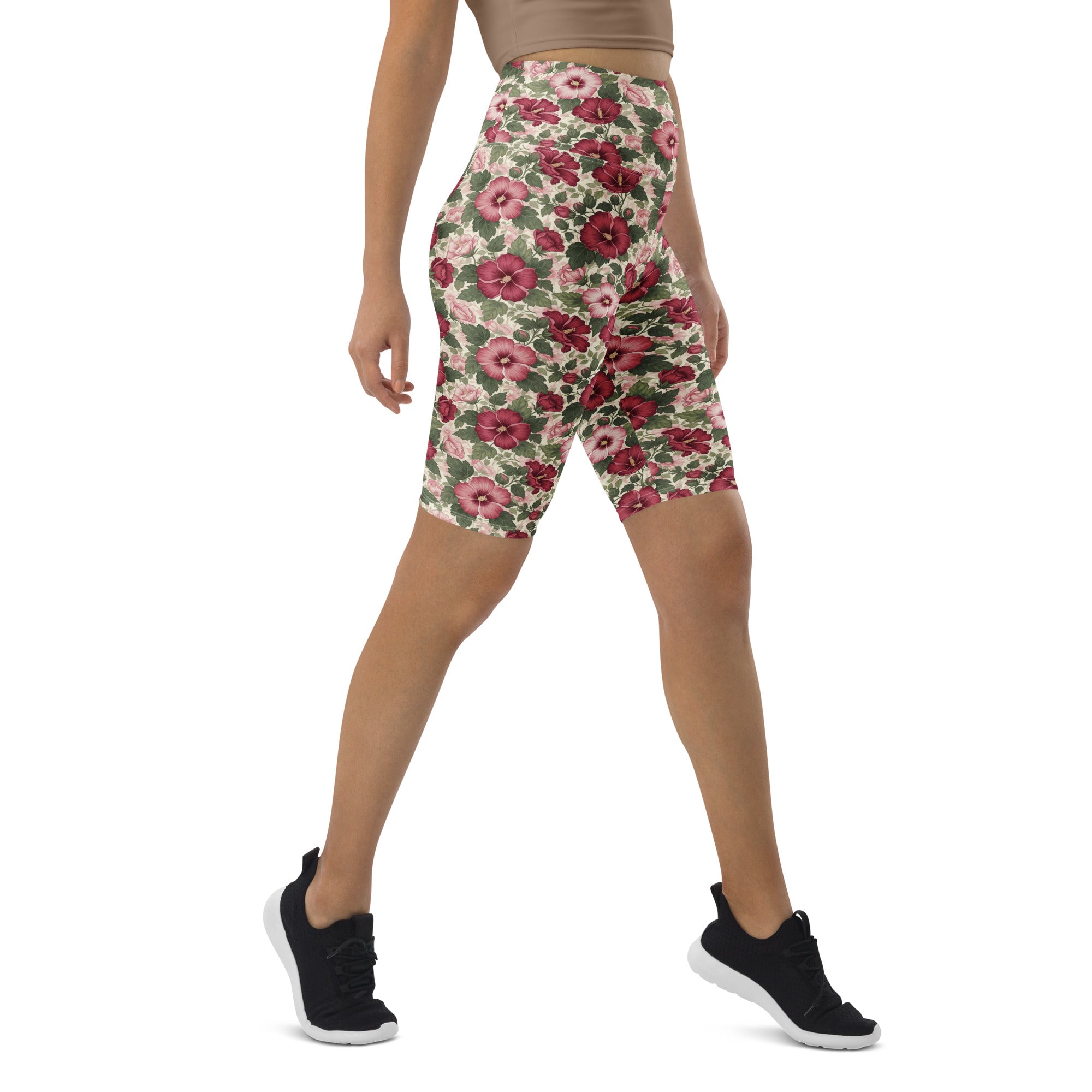 Rose of Sharon Bike Shorts | GearBunch