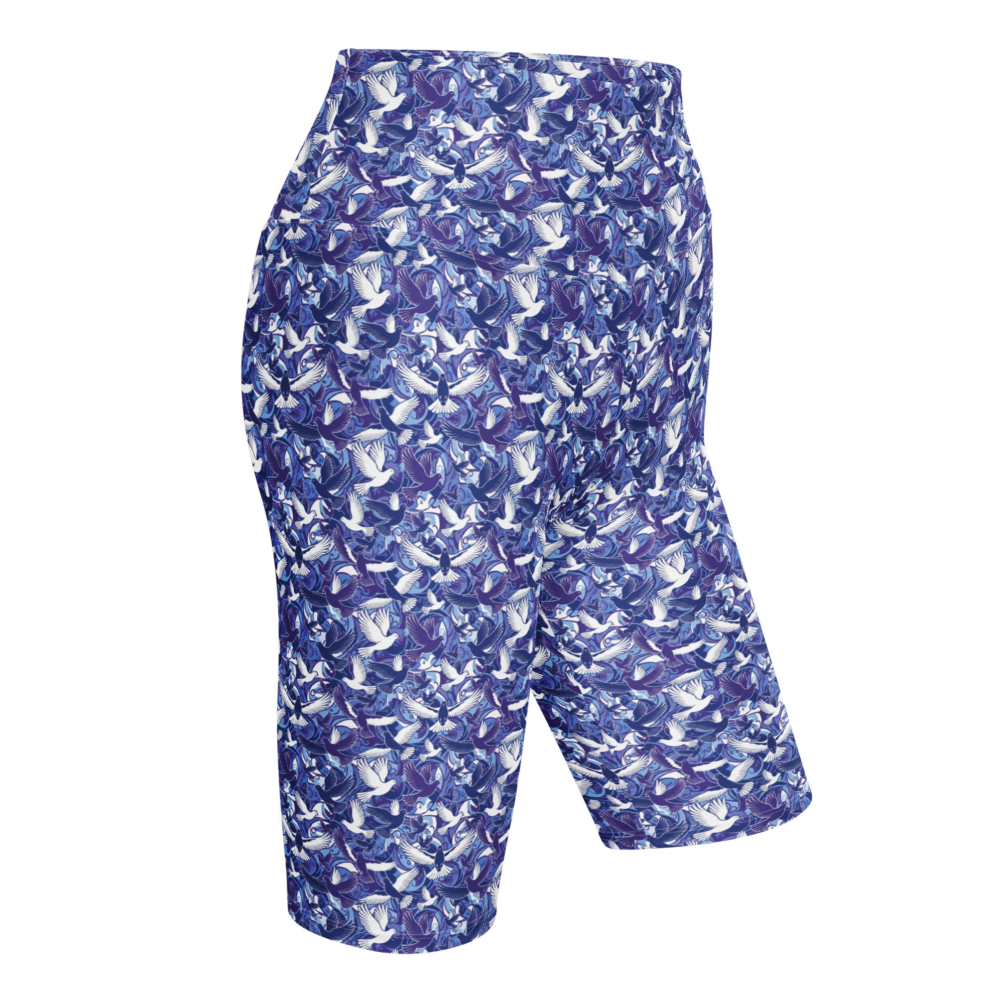 Dove in Flight Bike Shorts | GearBunch