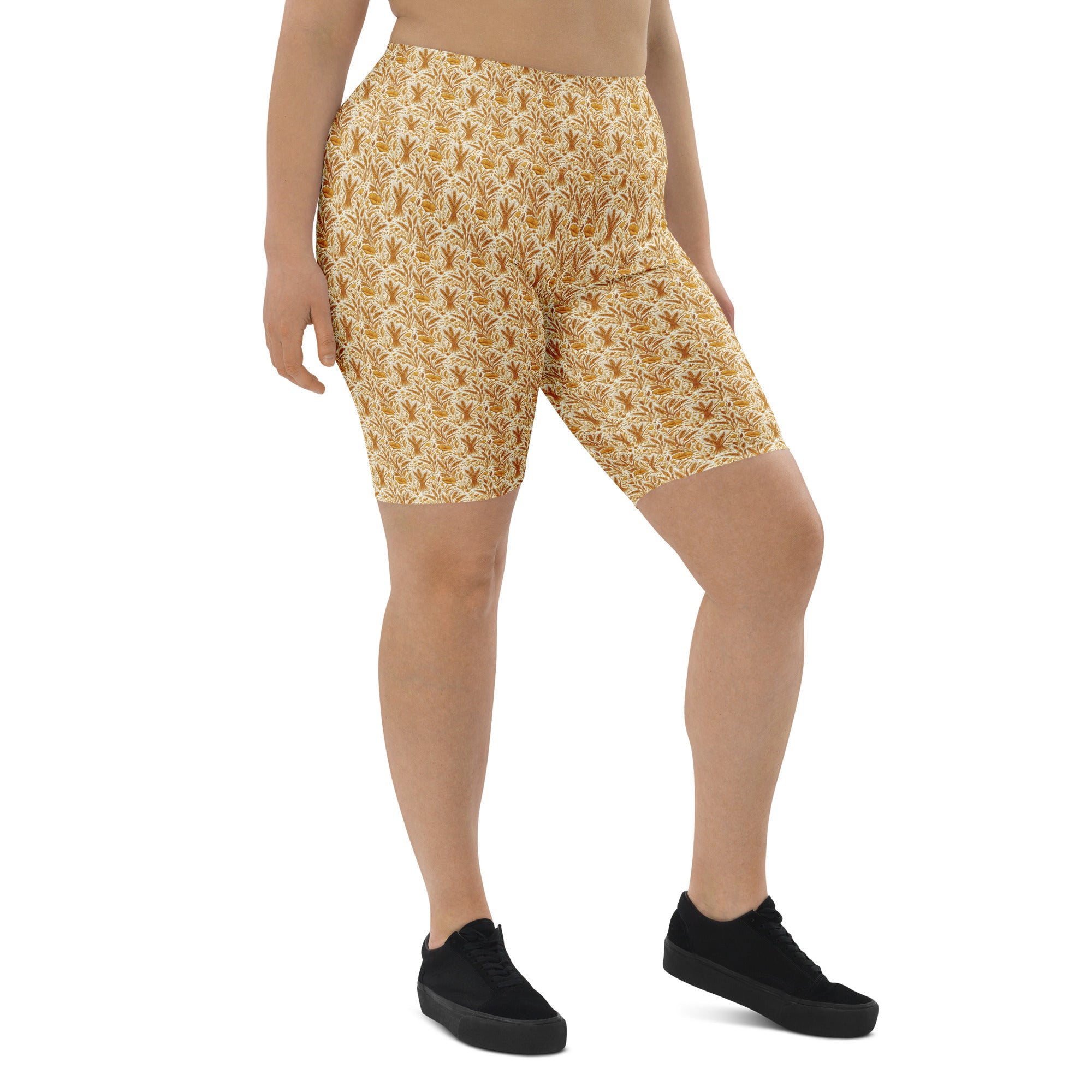 Wheat Field Harvest Bike Shorts | GearBunch