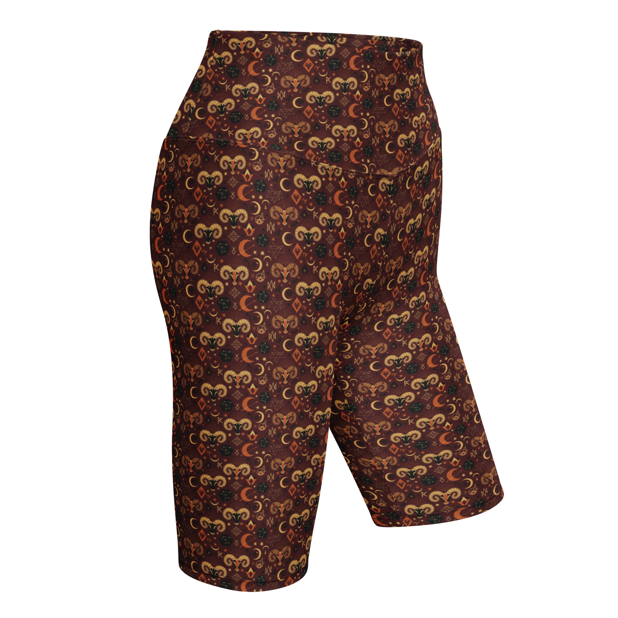Aries Ram Mystical Bike Shorts | GearBunch