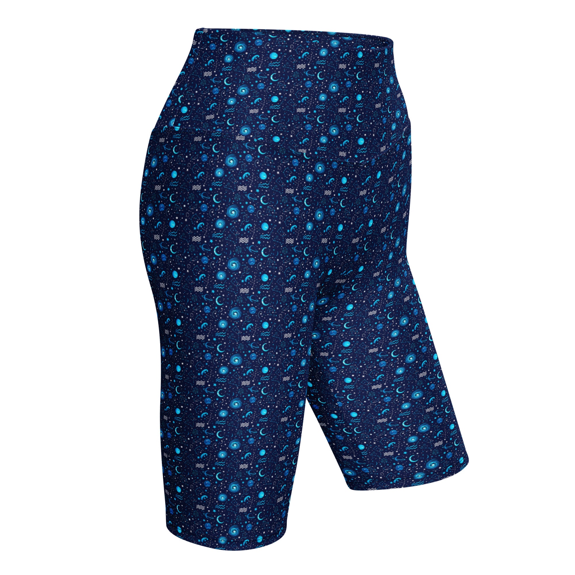 Aquarius Celestial Bike Shorts | GearBunch