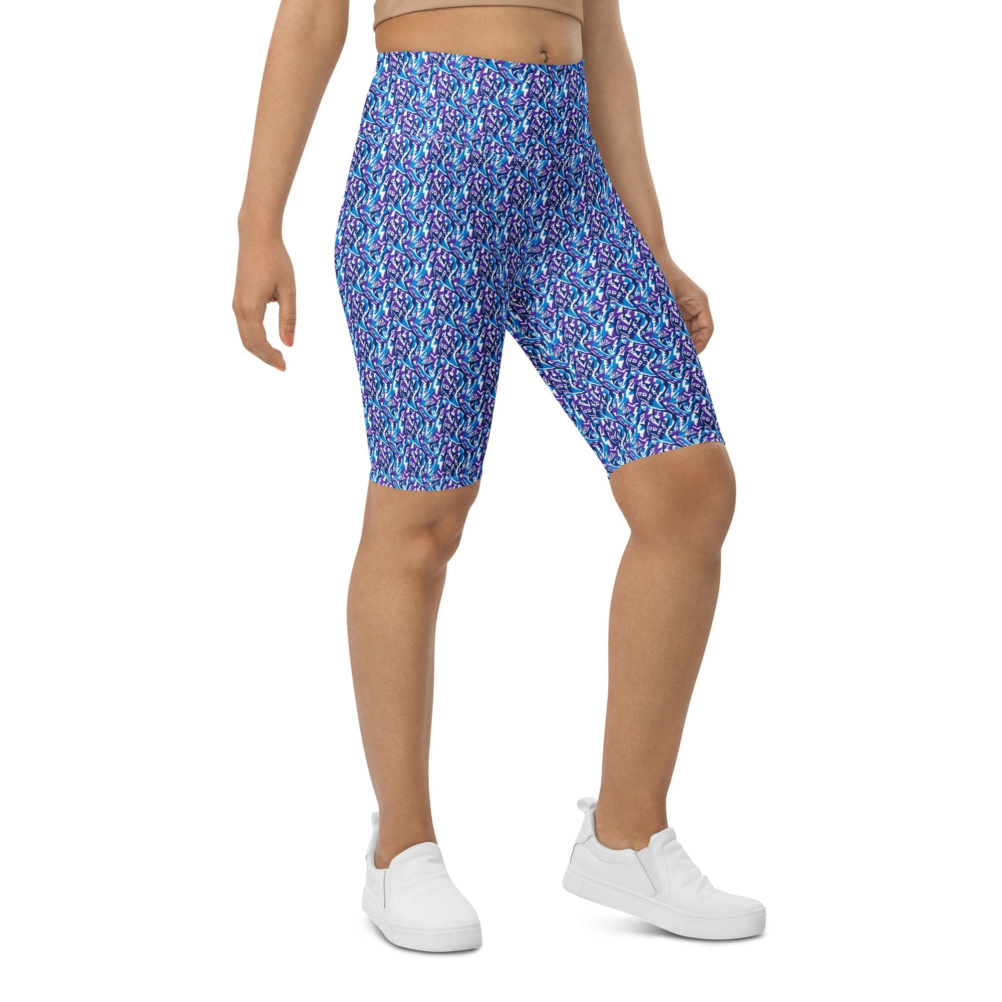 Aquarius Electric Waves Bike Shorts | GearBunch
