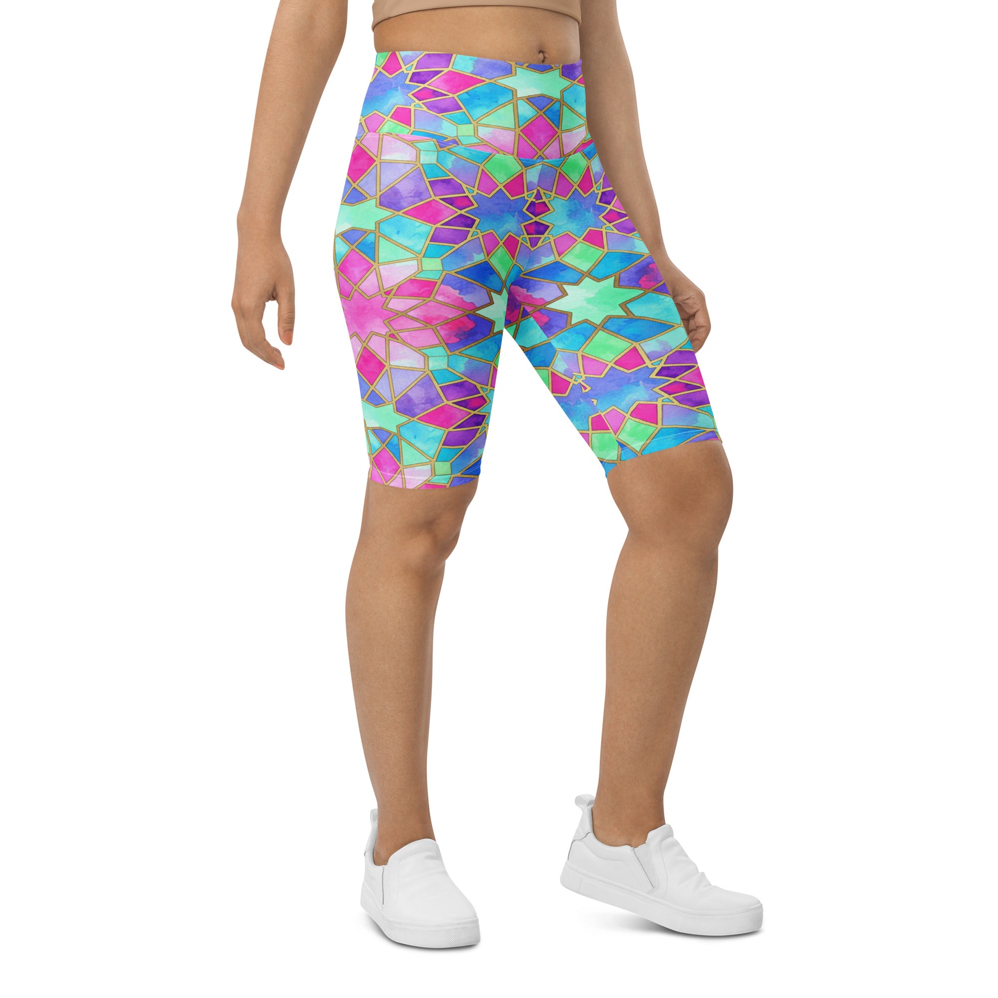 Violet Dream Bike Shorts | GearBunch