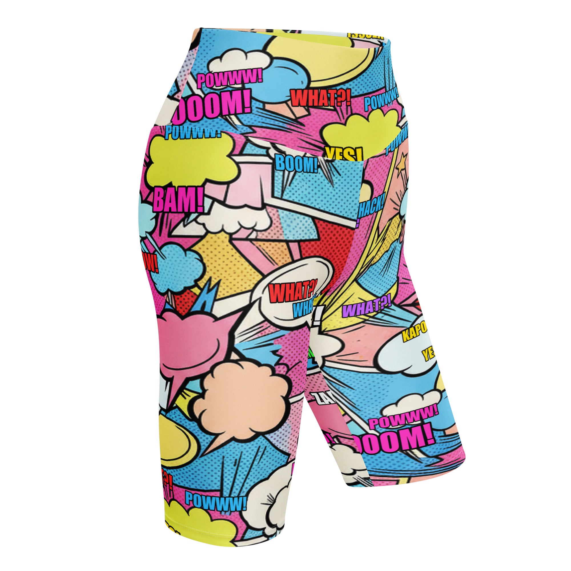 Comic Strip Kawaii Cute Bike Shorts | GearBunch