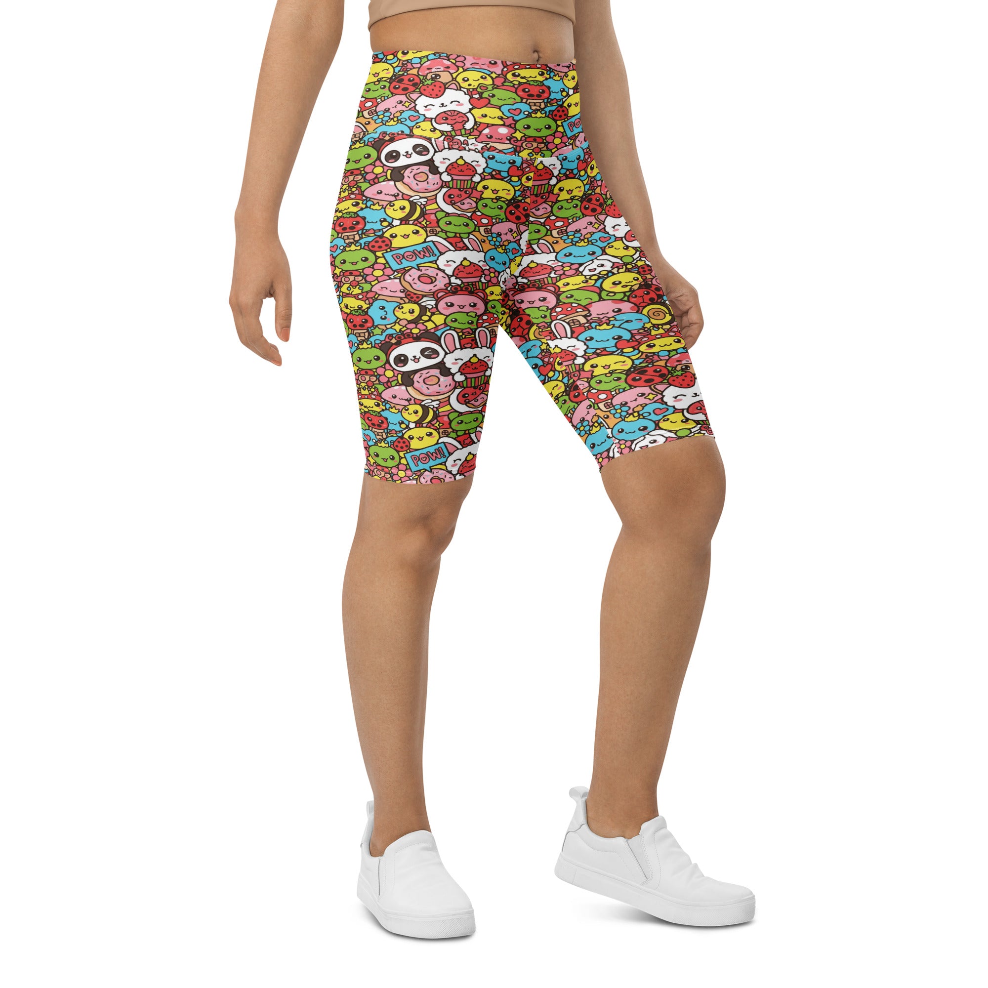 Kawaii Garden Bugs Bike Shorts | GearBunch