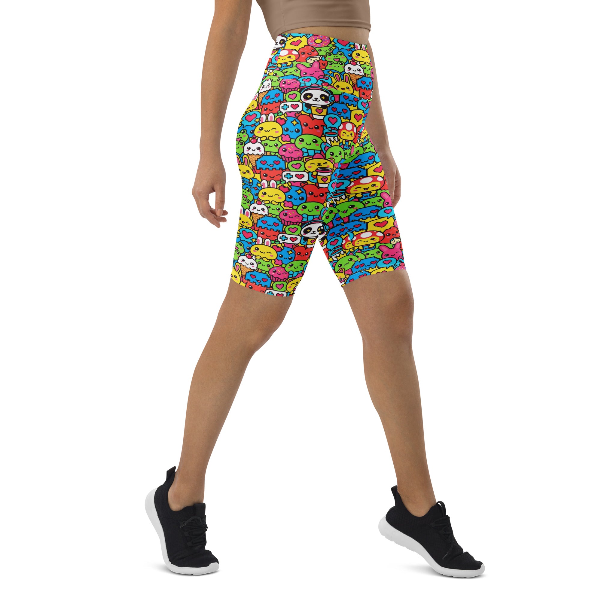 Kawaii Arcade Game Bike Shorts | GearBunch